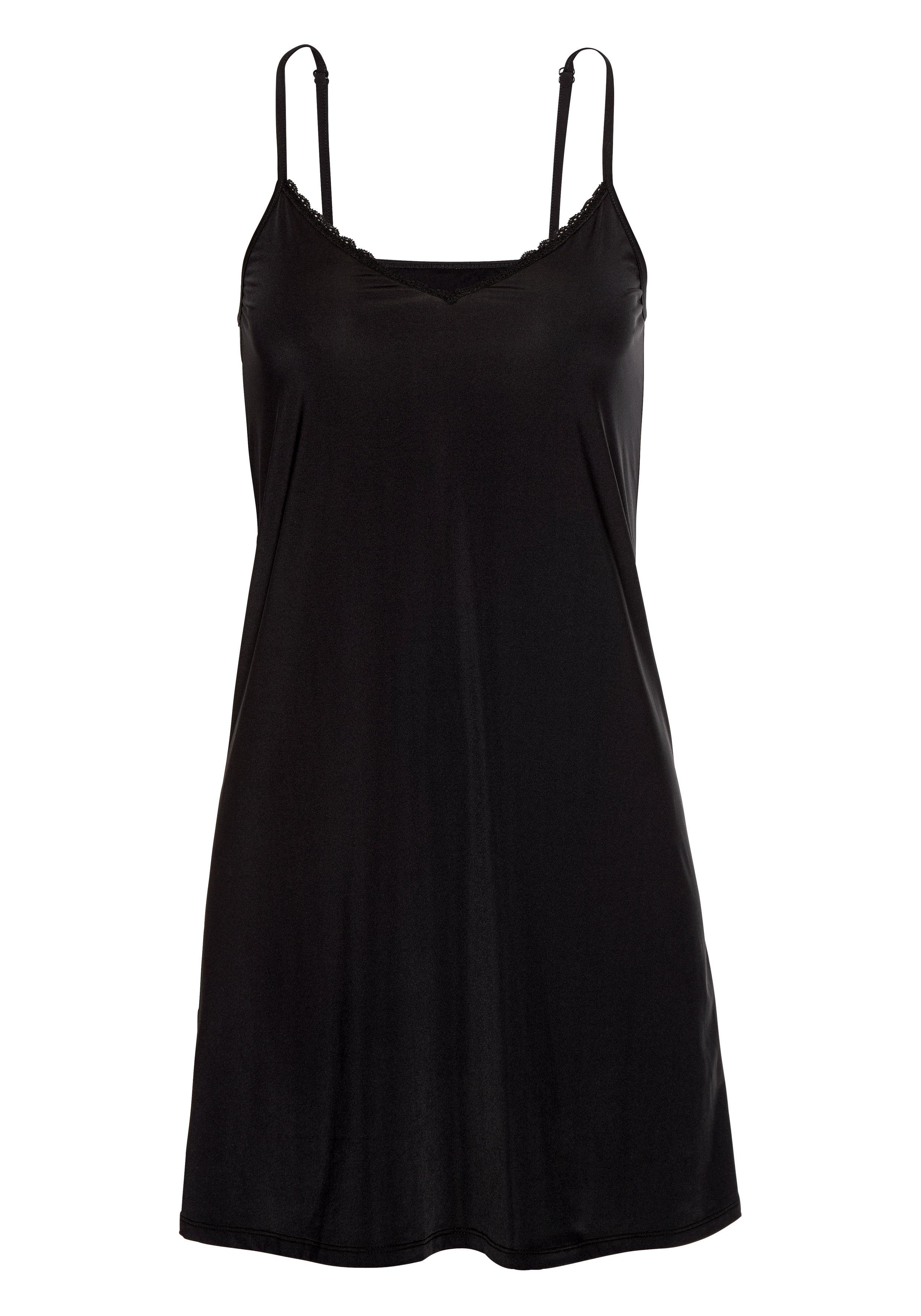 Nuance Onderjurk van soepelvallend materiaal, basic dessous