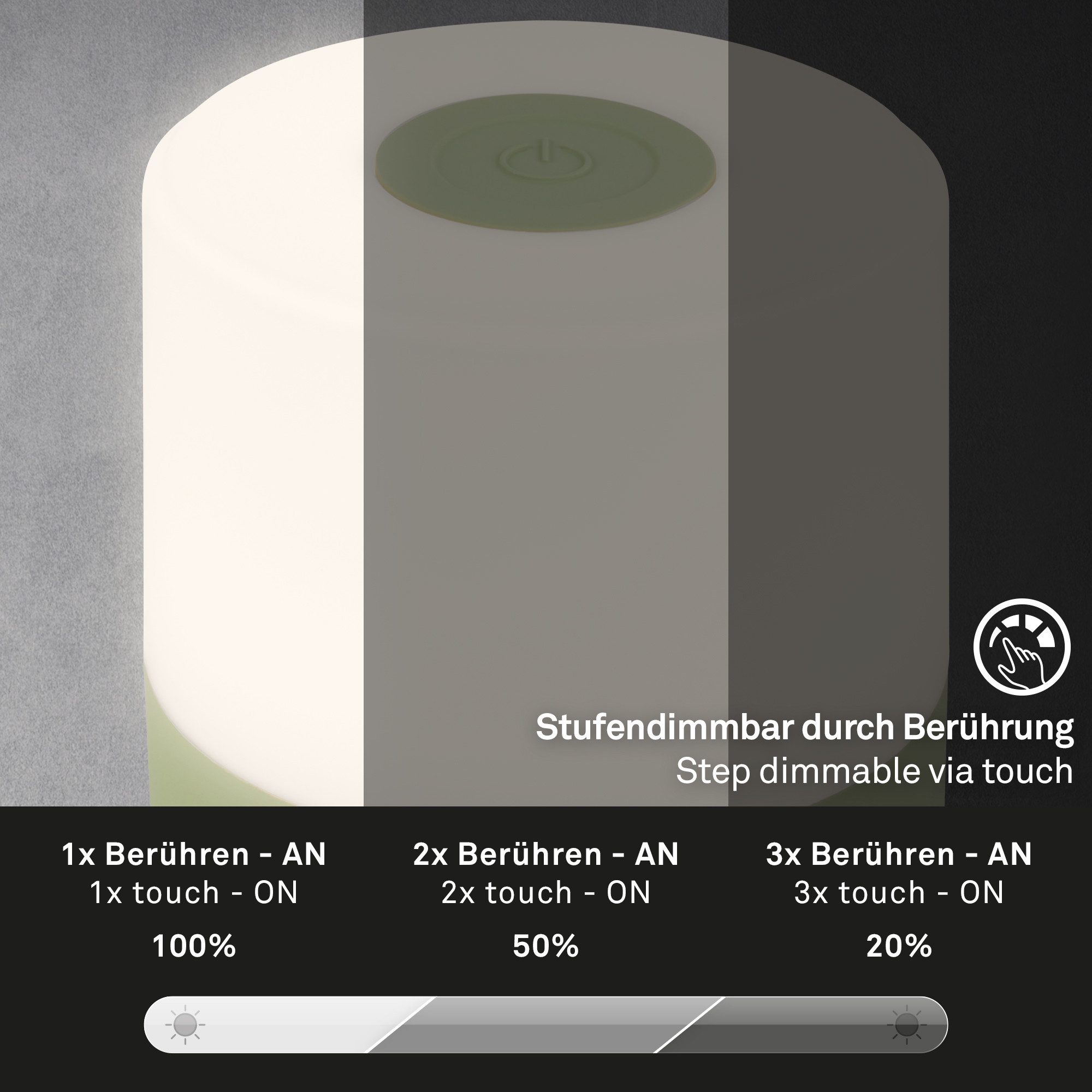 Briloner Leuchten Tafellamp SMAL