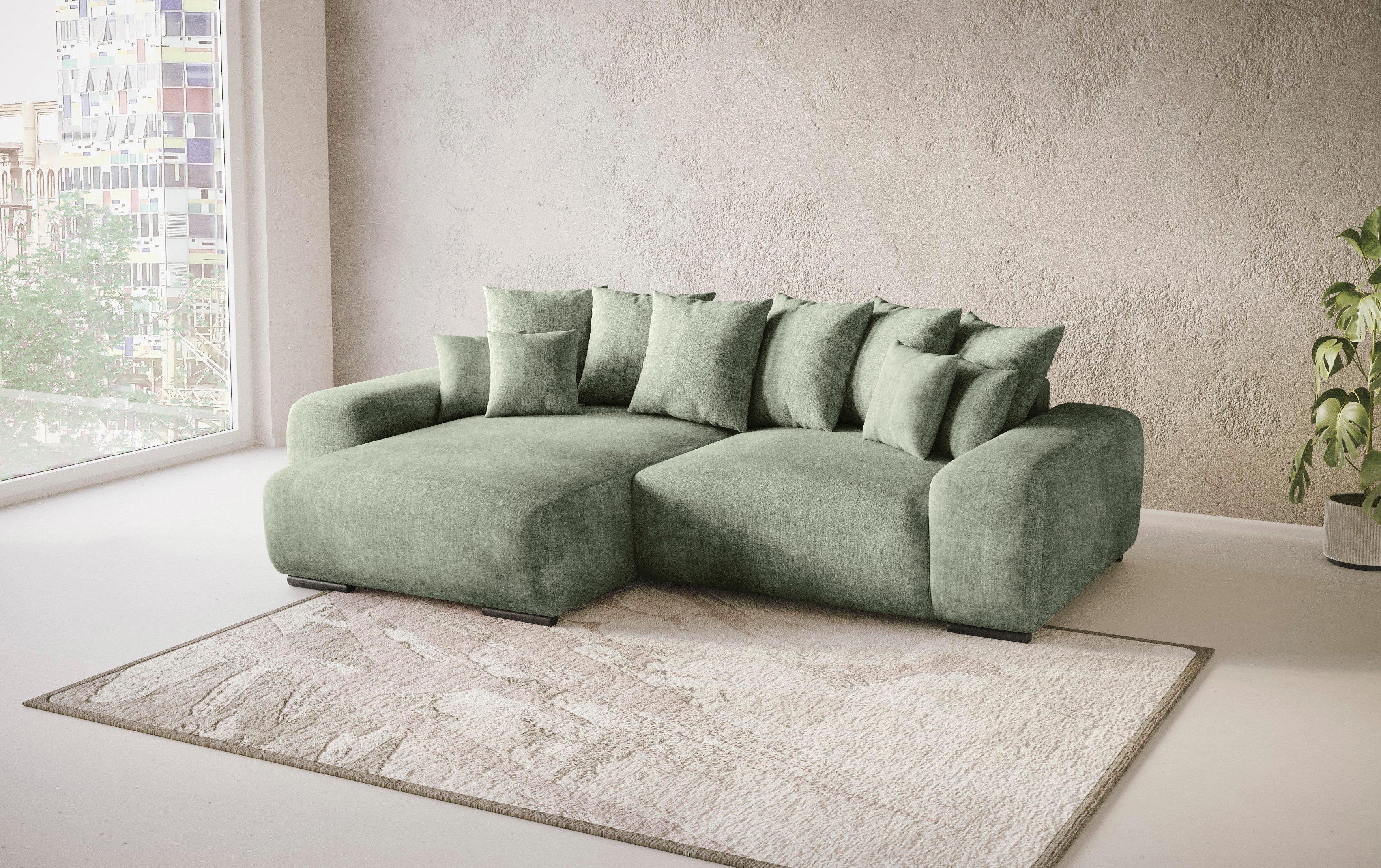 Mr. Couch Hoekbank Sundance II, L-vorm met duraspring-pocketveringkern belastbaar tot 140 kg