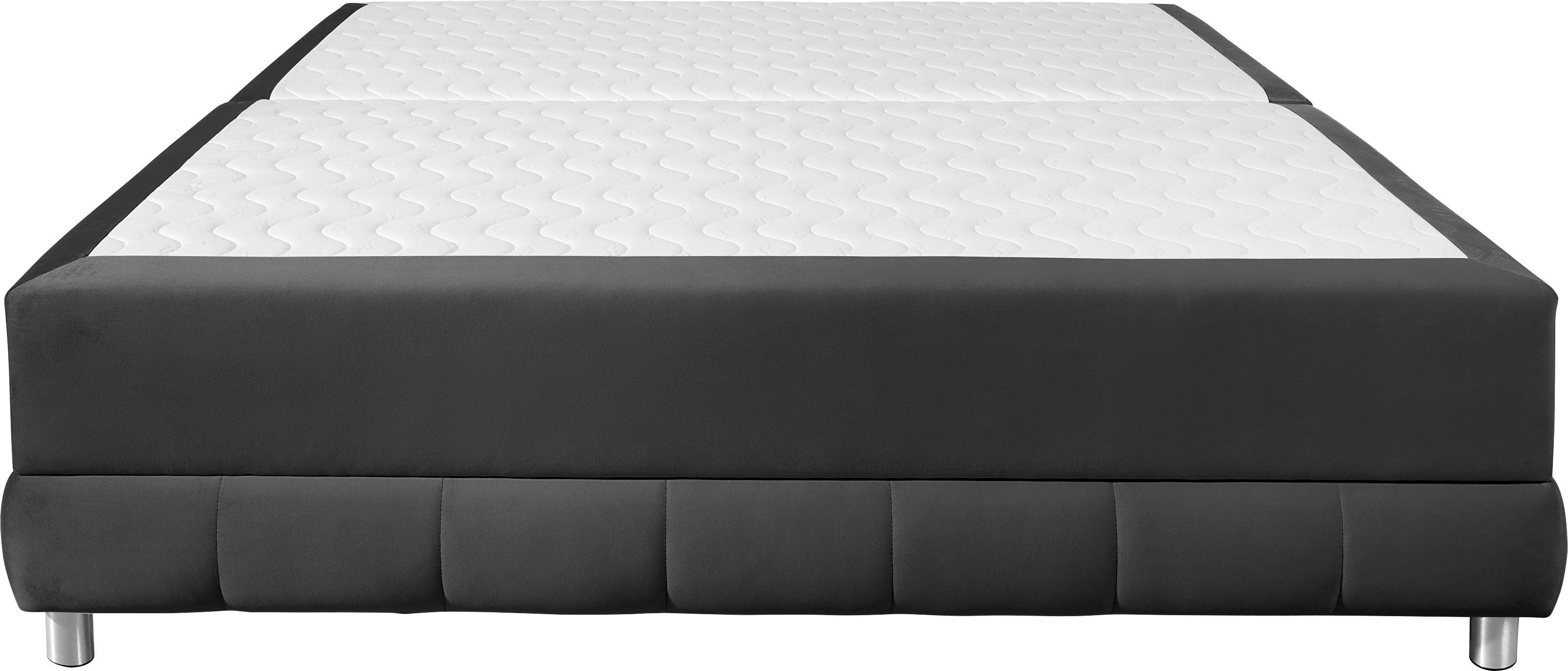 INOSIGN Boxspring Vaasa geschikt voor schuine plafonds, inclusief bedlade en matrastopper
