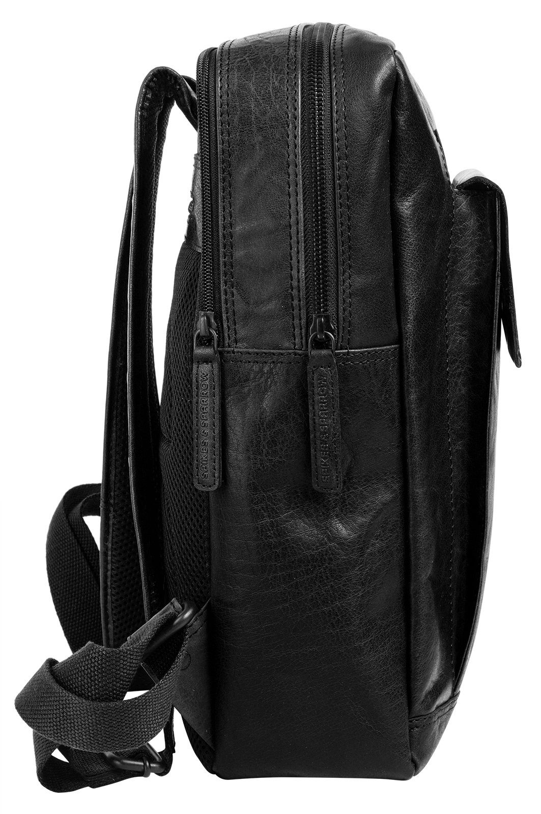 Spikes & Sparrow Laptoprugzak echt leder