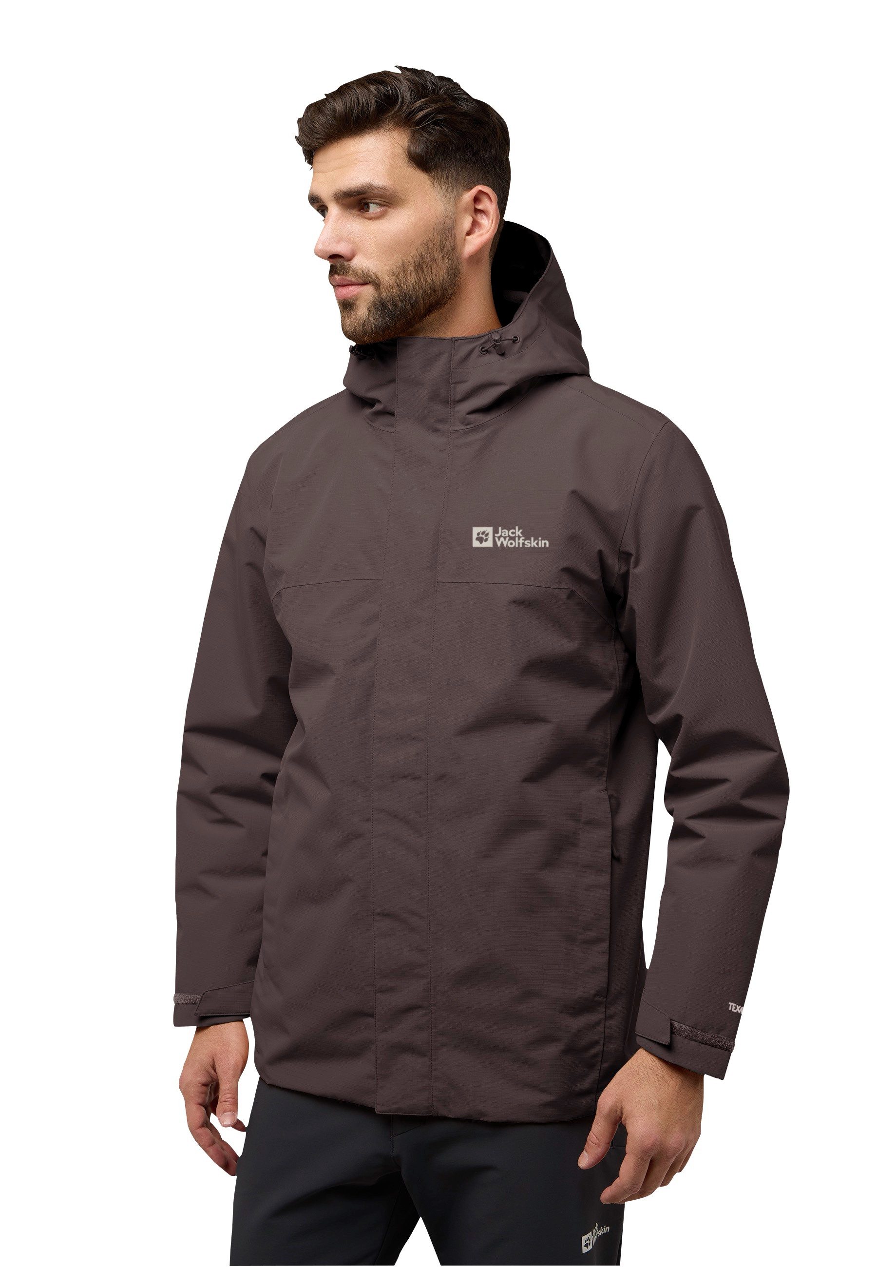 Jack Wolfskin Functioneel 3-in-1-jack ALTENBERG 3IN1 3in1, waterafstotend, overgangsjas