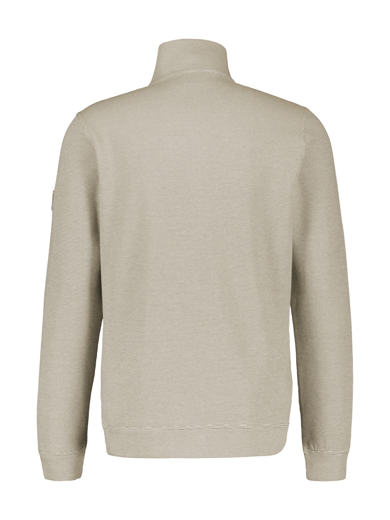 Lerros Sweatshirt LERROS effen brei troyer voor heren