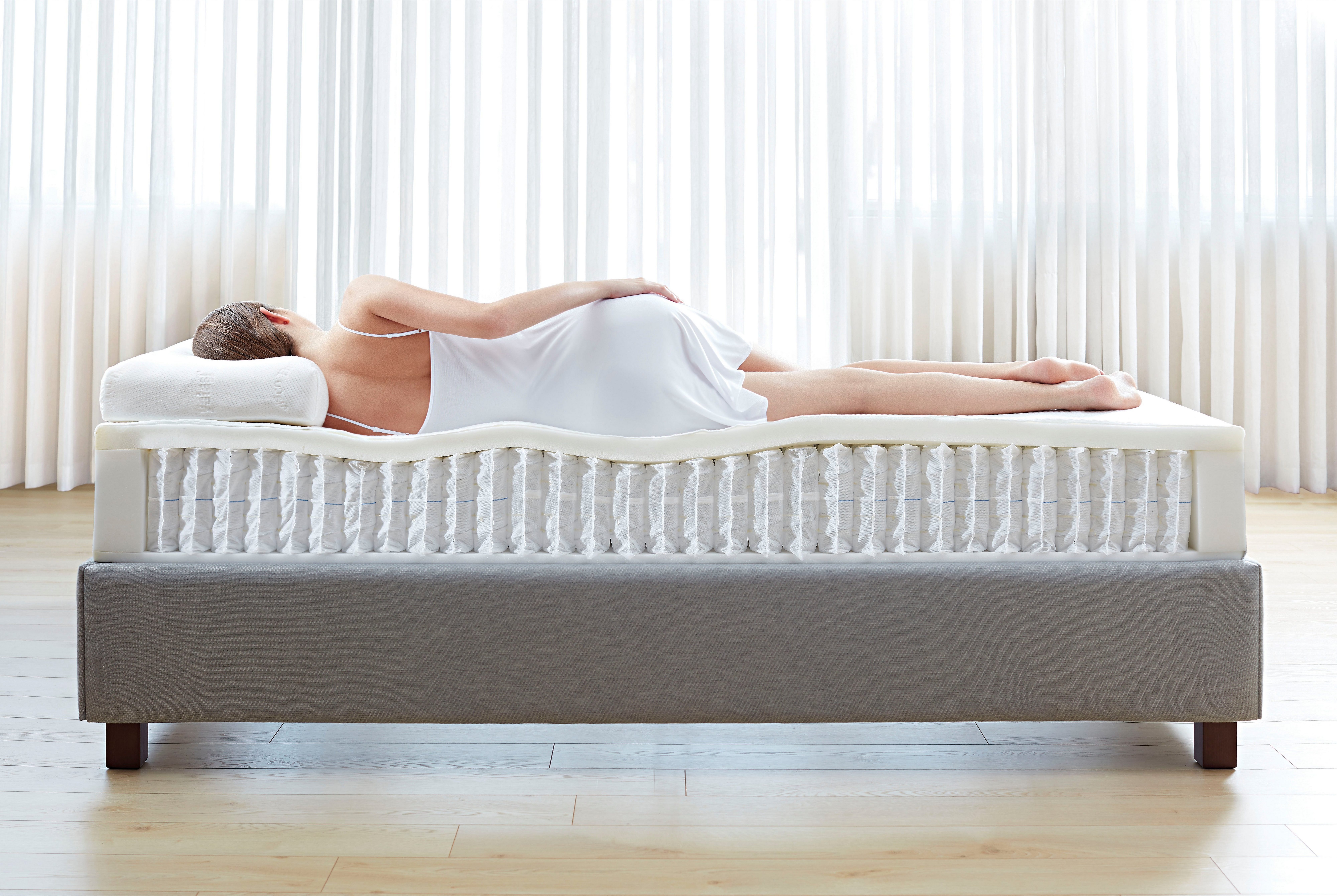 Yatas Pocketveringsmatras Dream Box Roll PRO, matras 90x200, 140x200 cm & andere maten hoogte 24 cm