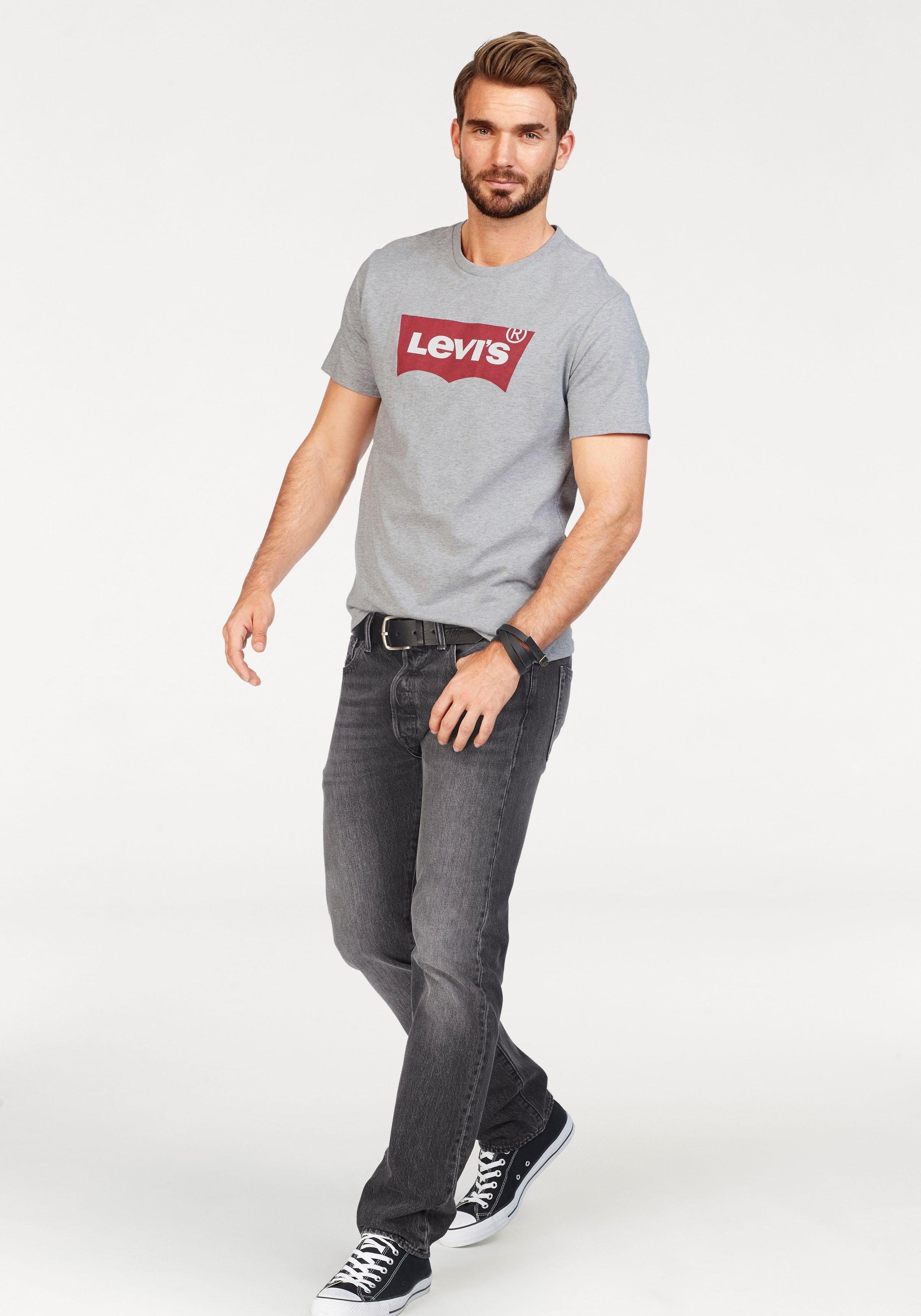 Levi's® T-shirt Batwing Logo Tee met logo-frontprint