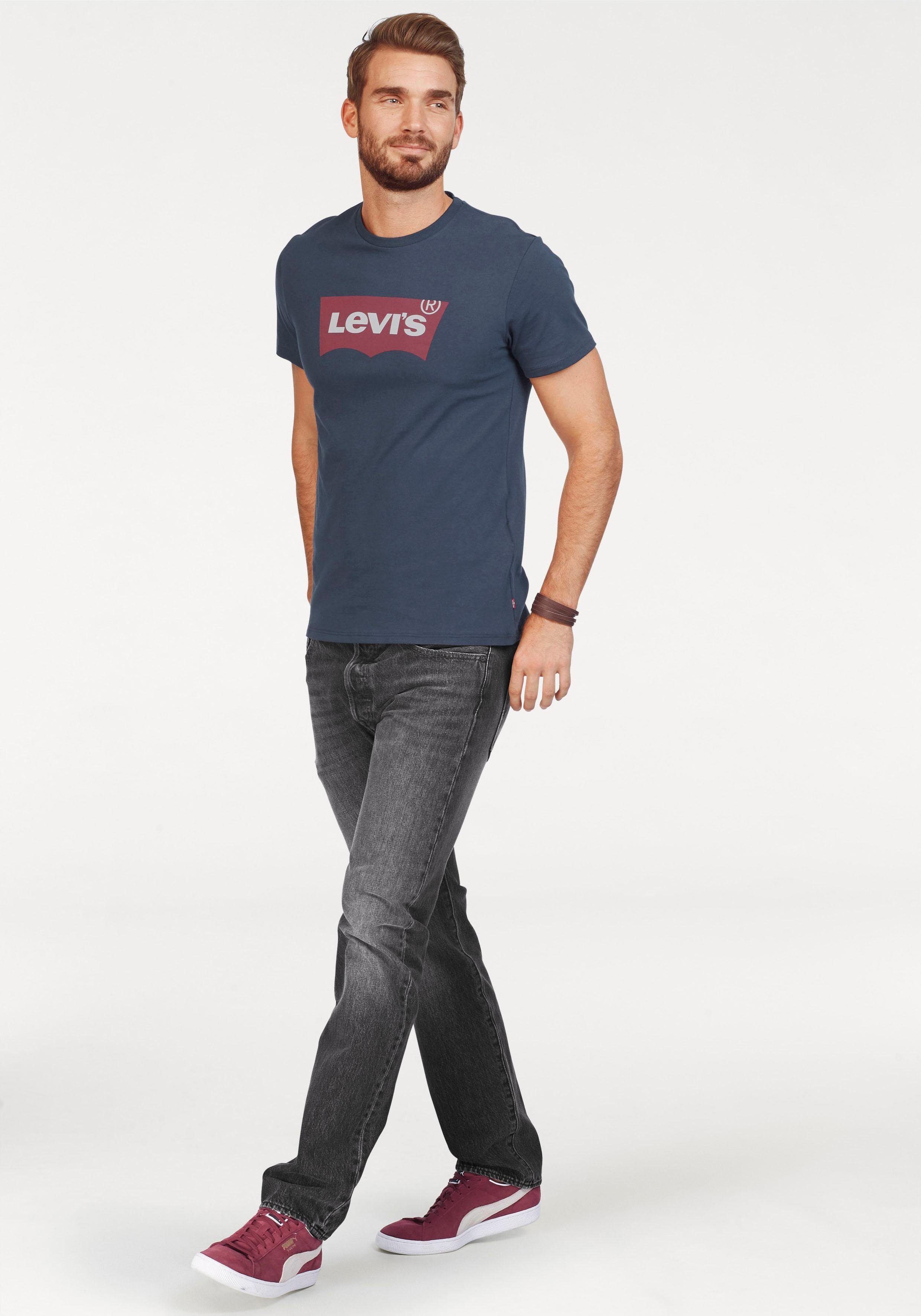 Levi's® T-shirt Batwing Logo Tee met logo-frontprint