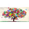 my home decoratief paneel malia rodrigues - tree of love multicolor