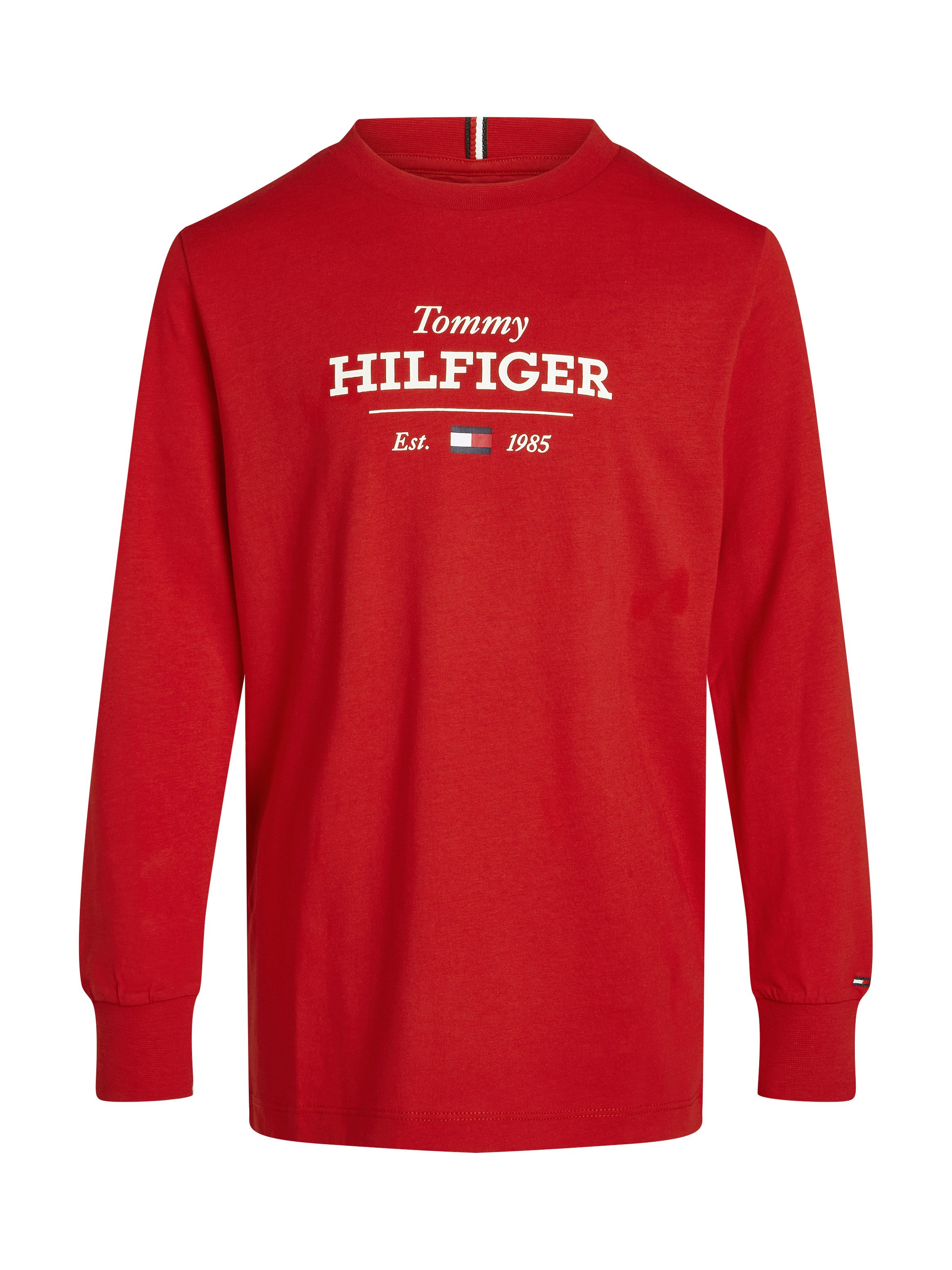 Tommy Hilfiger Shirt met lange mouwen MONOTYPE 1985 REG TEE LS