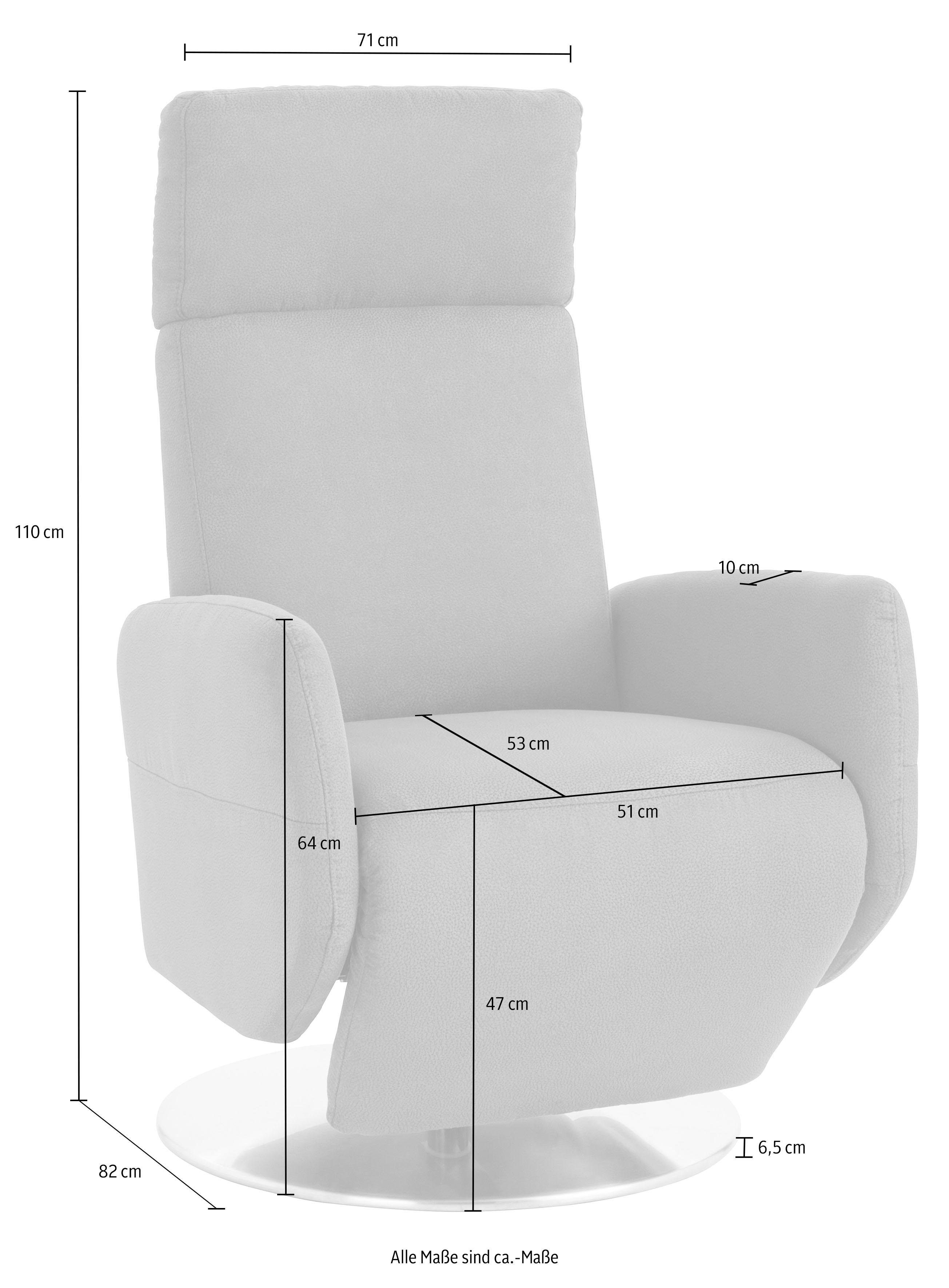 sit&more Relaxfauteuil Cobra