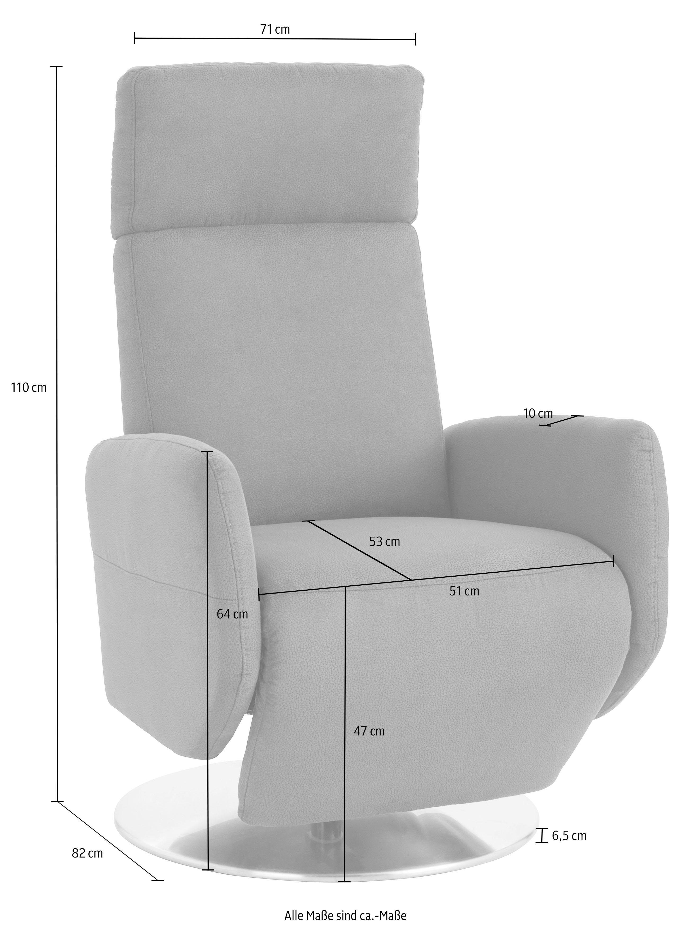 sit&more Relaxfauteuil Cobra