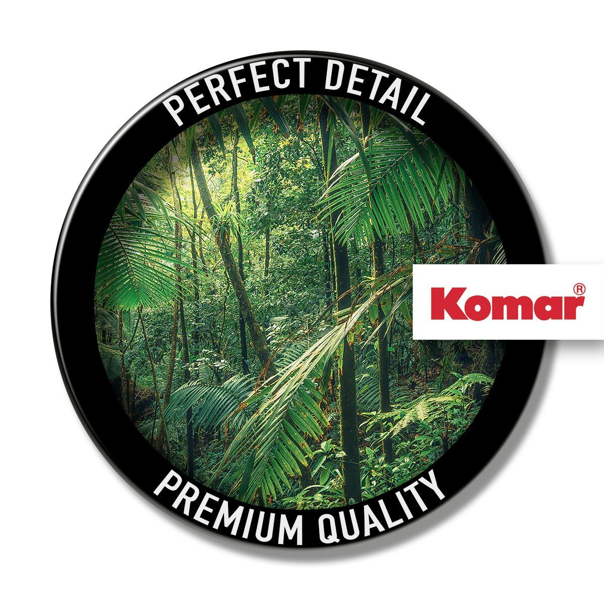 Komar Artprint op linnen Jungleflair - Afmeting 90 x 60 cm (1 stuk)