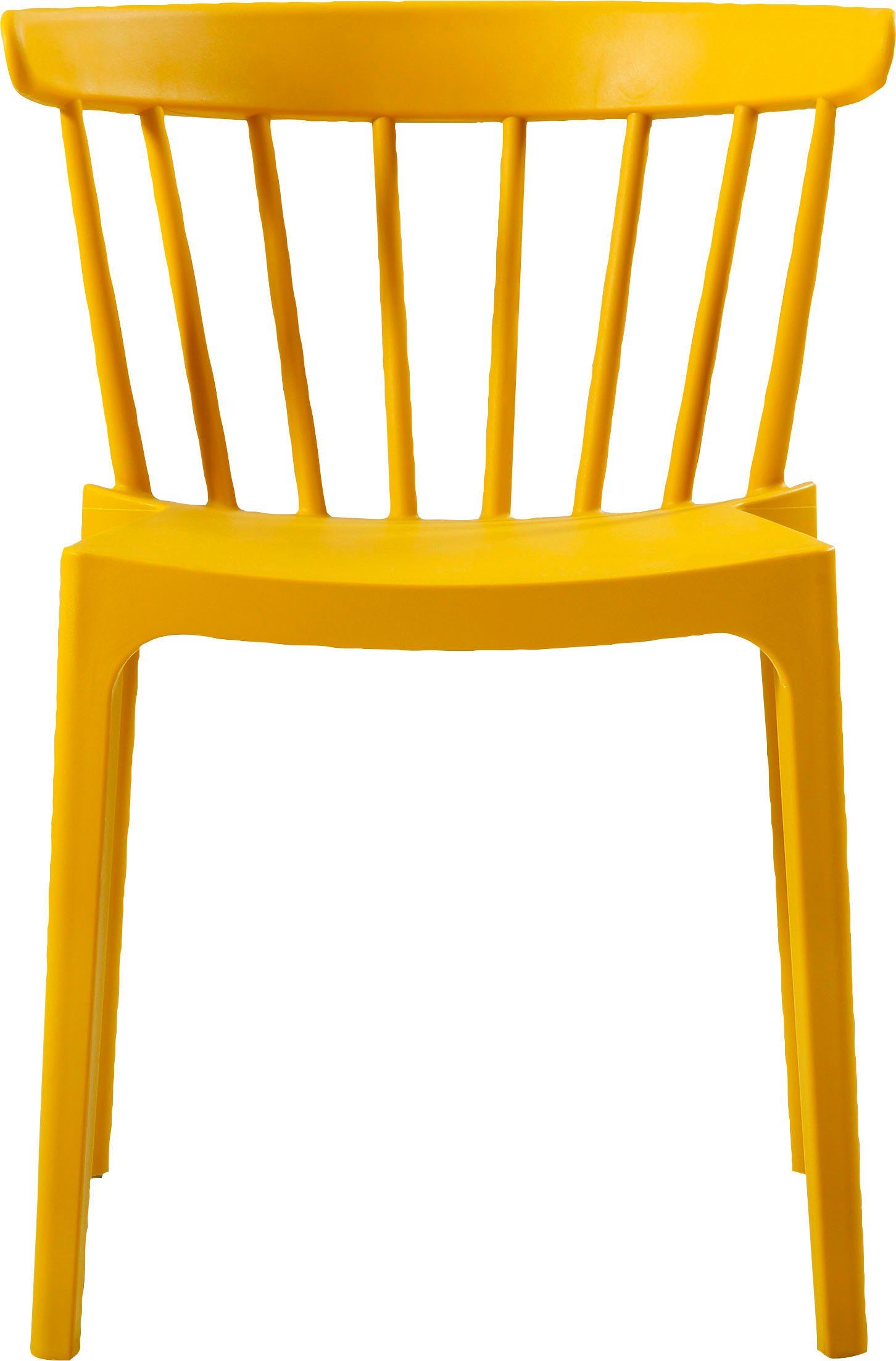 WOOOD Eetkamerstoel Bliss geschikt voor binnen- en buitengebruik, h 75 cm x b 52 cm (2 stuks)