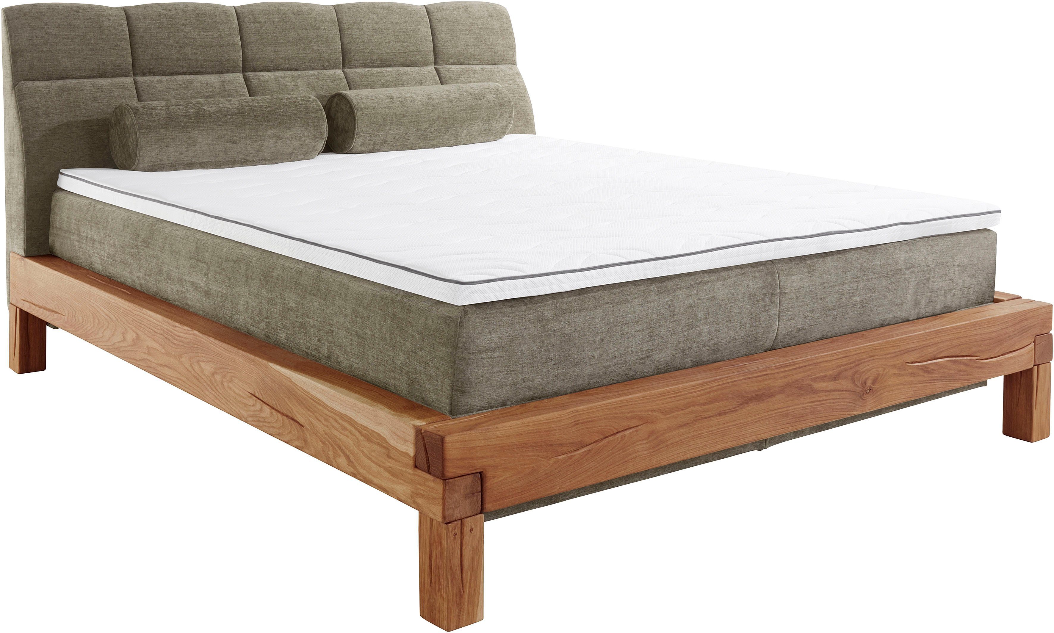 Home affaire Boxspring Villads Ligoppervlak: 180x200 cm, inside-boxspringonderbouw, gerecyclede stoffen
