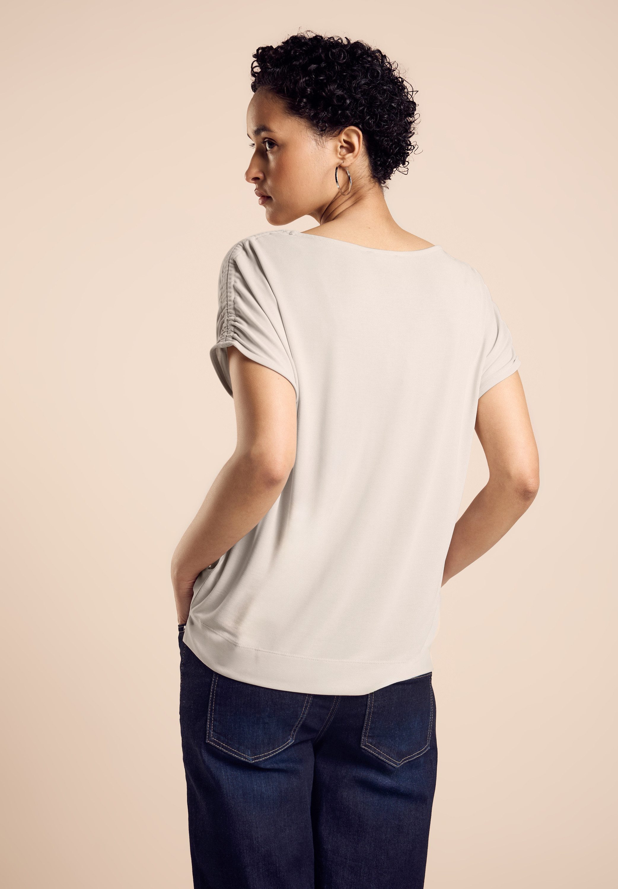 STREET ONE Shirttop met ruches