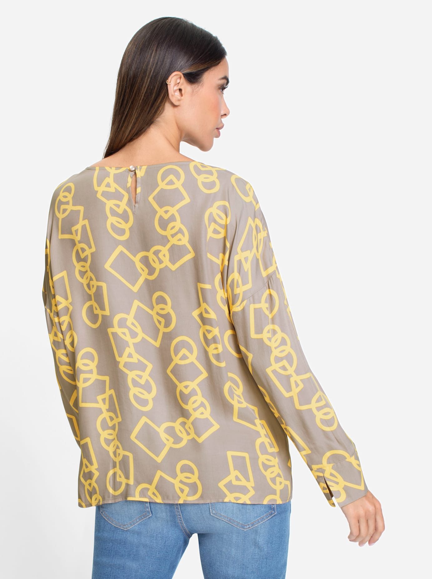 heine Gedessineerde blouse