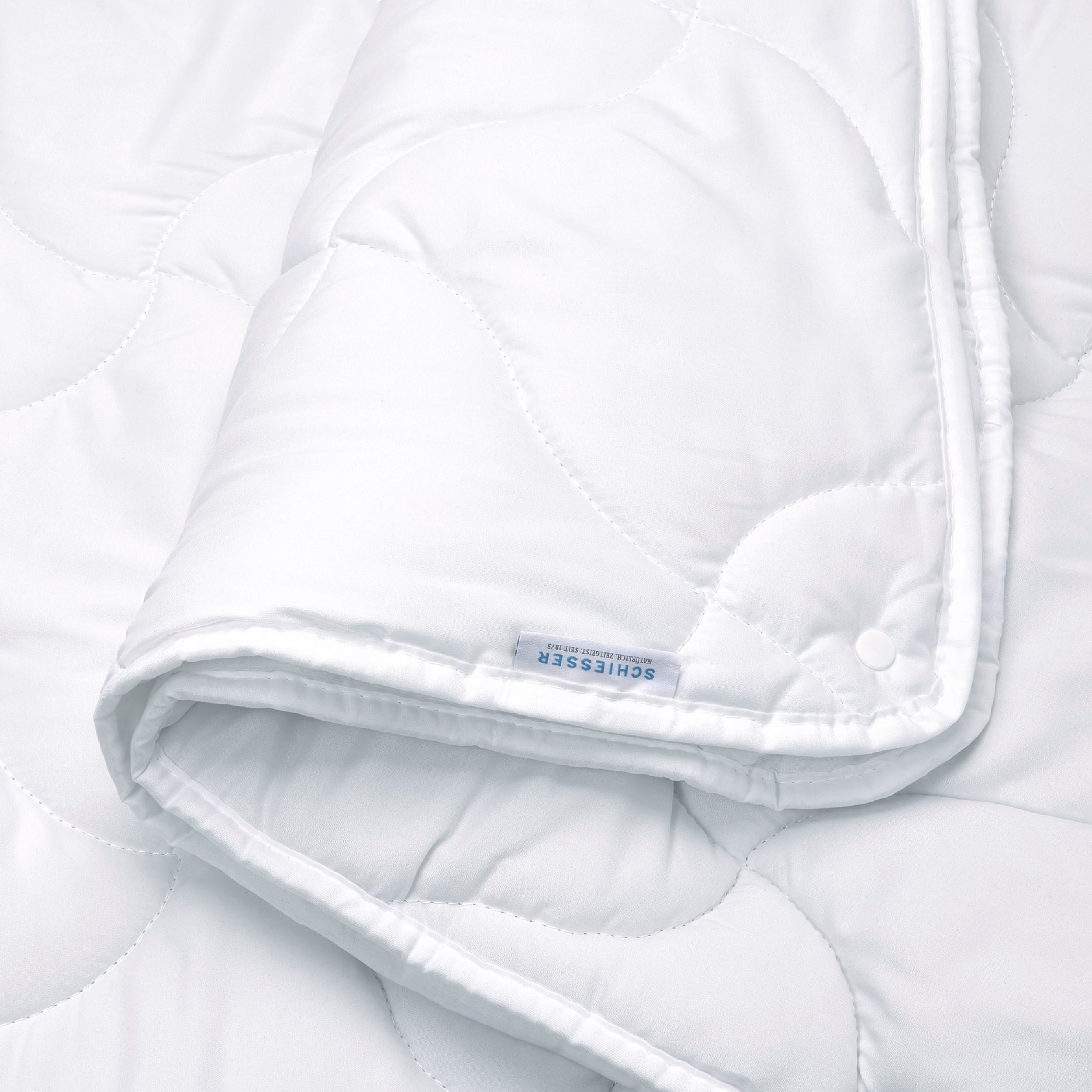 Schiesser 4-seizoenendekbed Lykke - 2 samenknopbare dekbedden voor zomer en winter 4-seizoenen