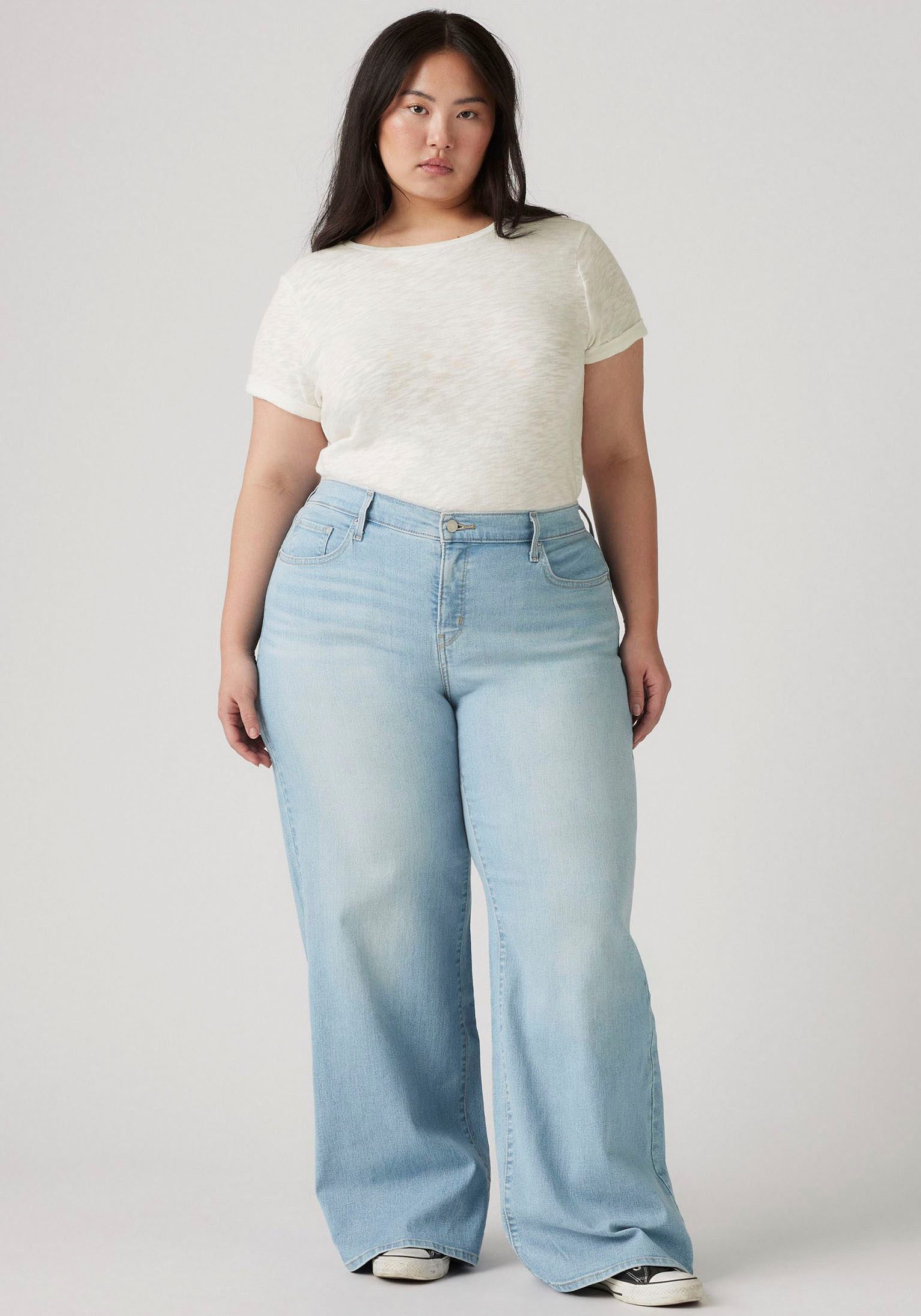 Levi's® Plus Wijde jeans PL 318 SHAPING in five-pocketsstijl