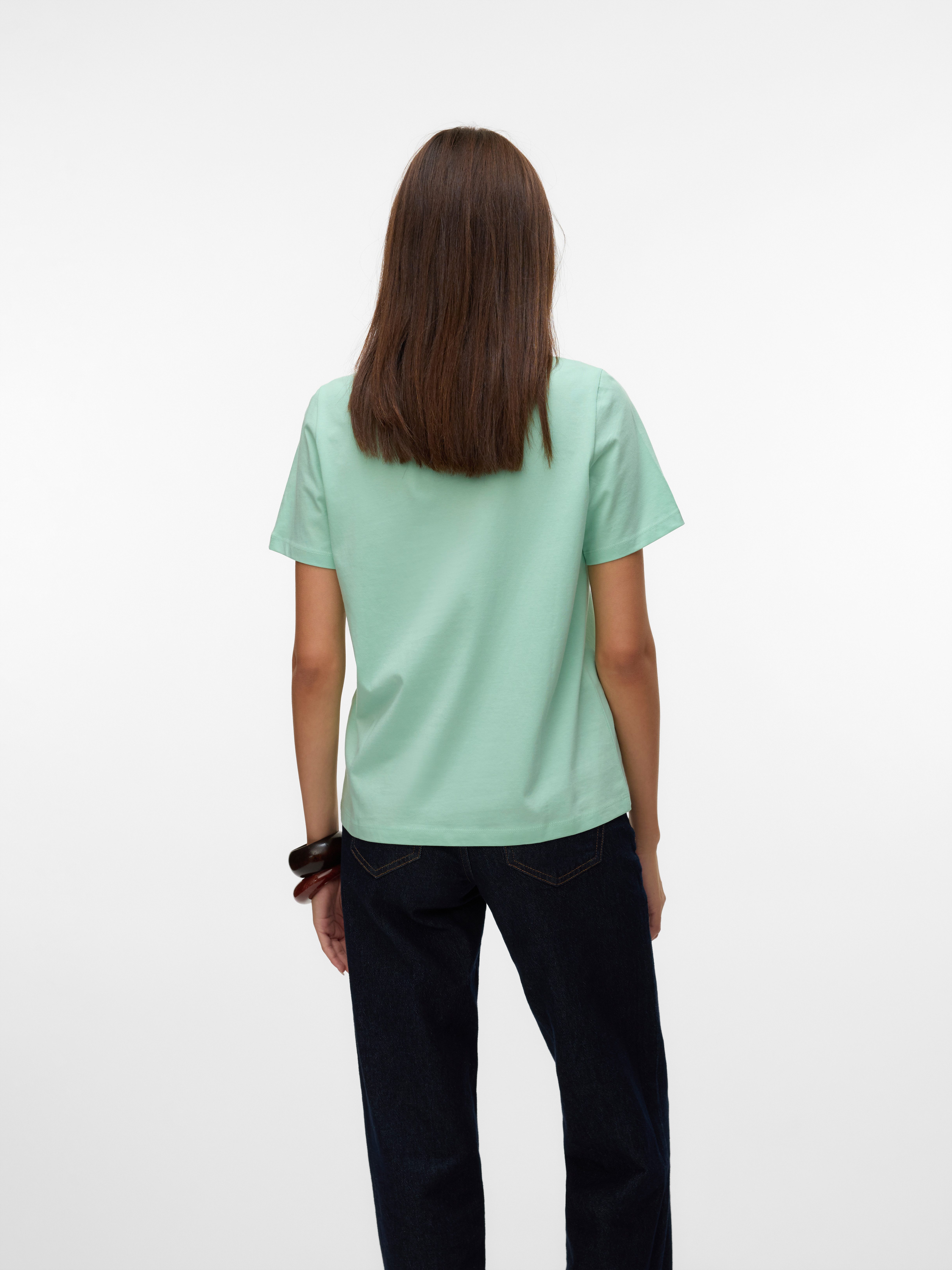 Vero Moda Shirt met korte mouwen VMPAULINA SS T-SHIRT GA JRS NOOS