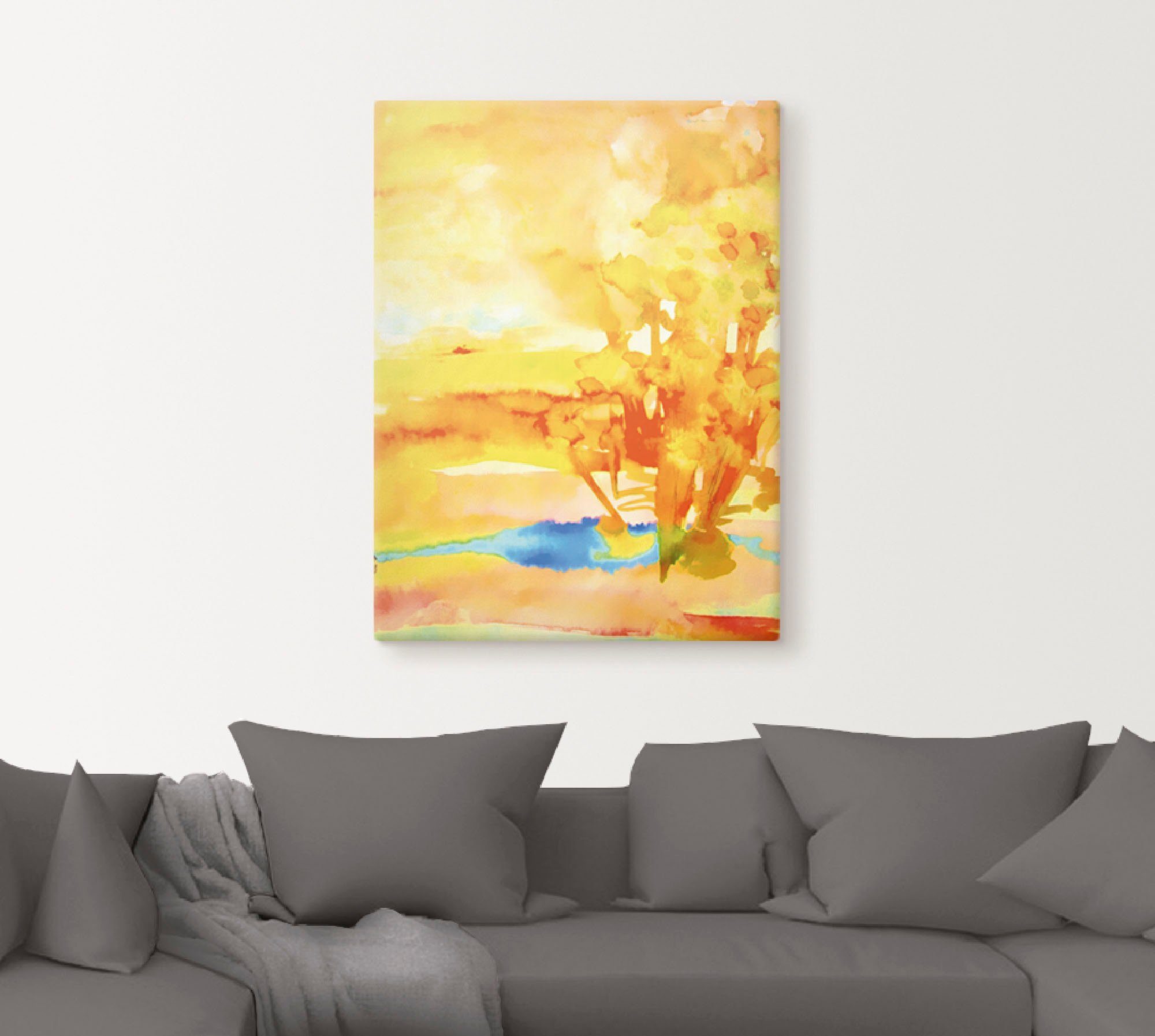 Artland Artprint op linnen Dagdroom gespannen op een spieraam