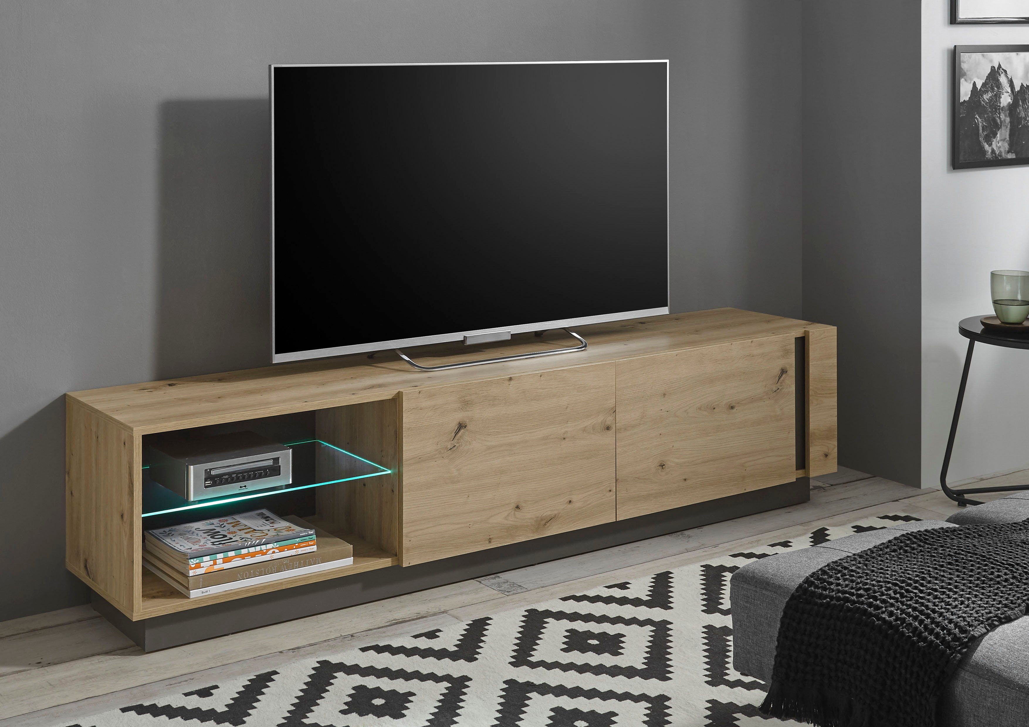 INOSIGN Tv-meubel CLAiR tv-meubel 32 lowboards bruin