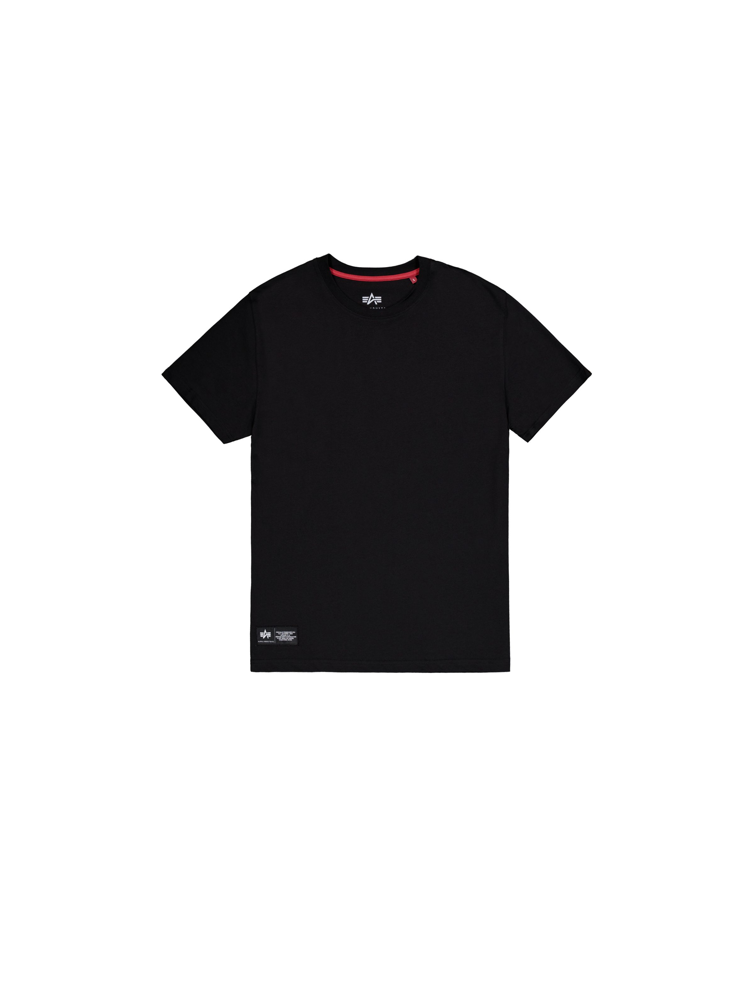Alpha Industries Shirt met ronde hals Label T BP