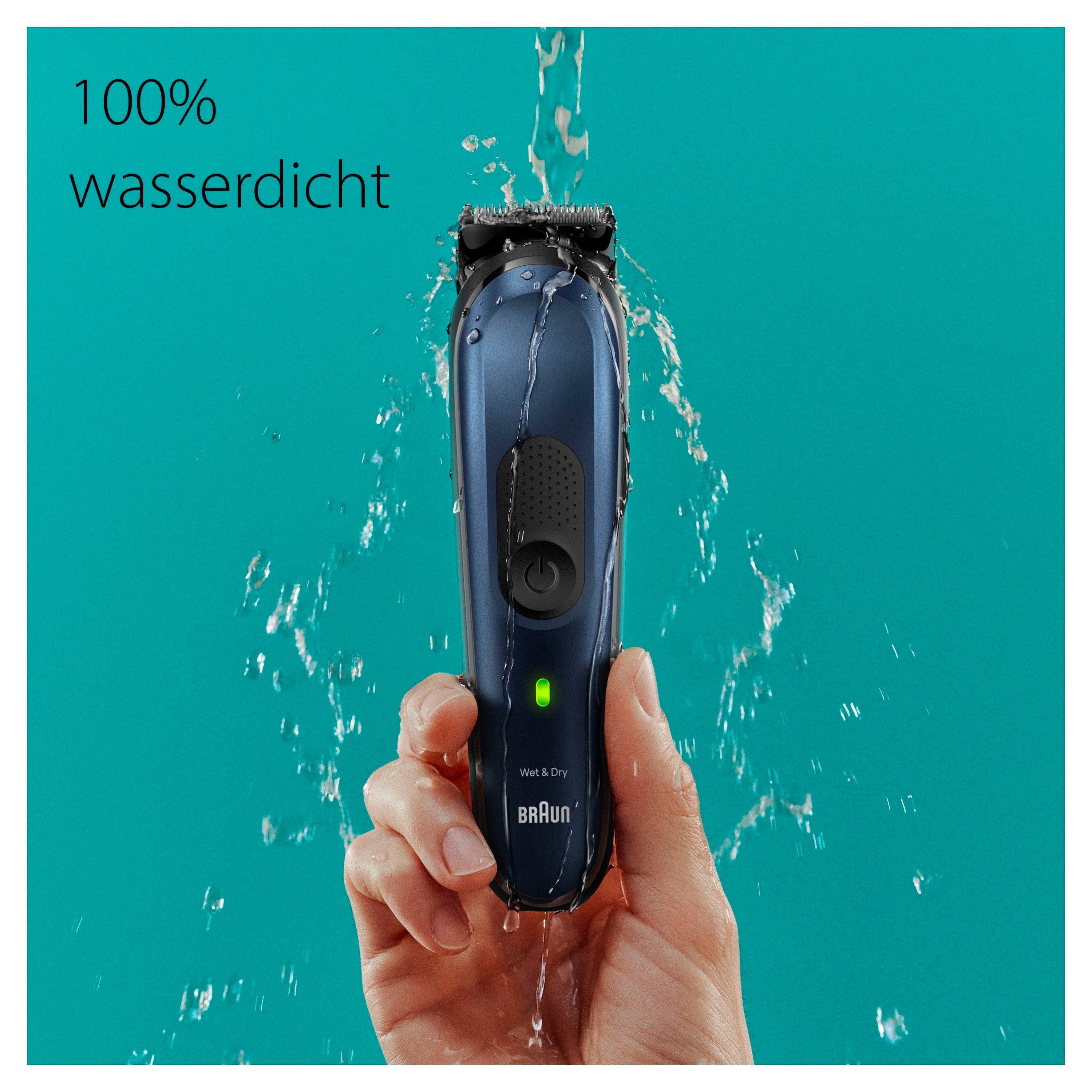 Braun Tondeuse All-In-One Styling Set MGK7450 waterdicht, 11-in-1 baardtrimmer (set)
