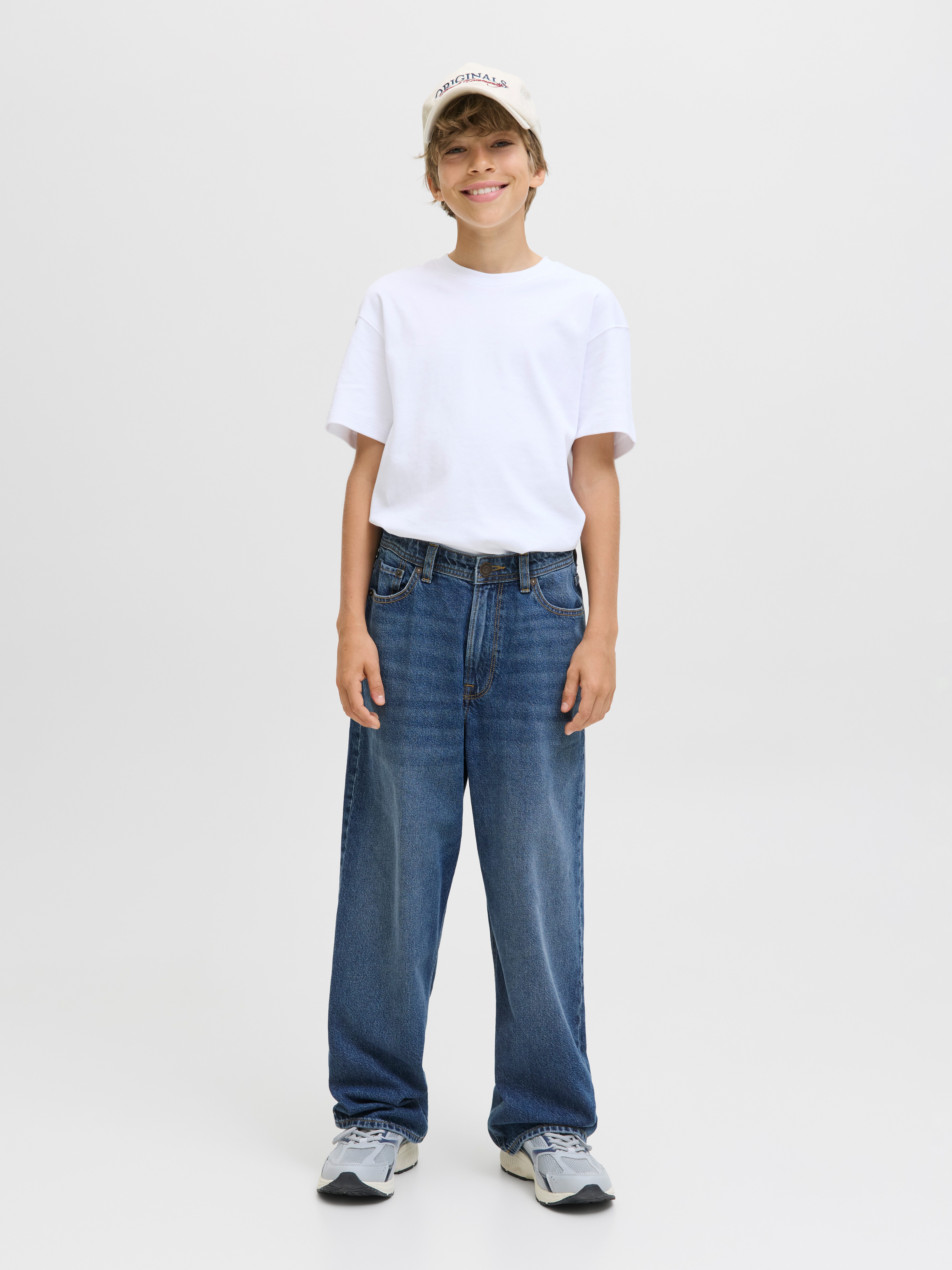 Jack & Jones Junior Mom jeans JJIRON JJORIGINAL SQ 207 SN JNR