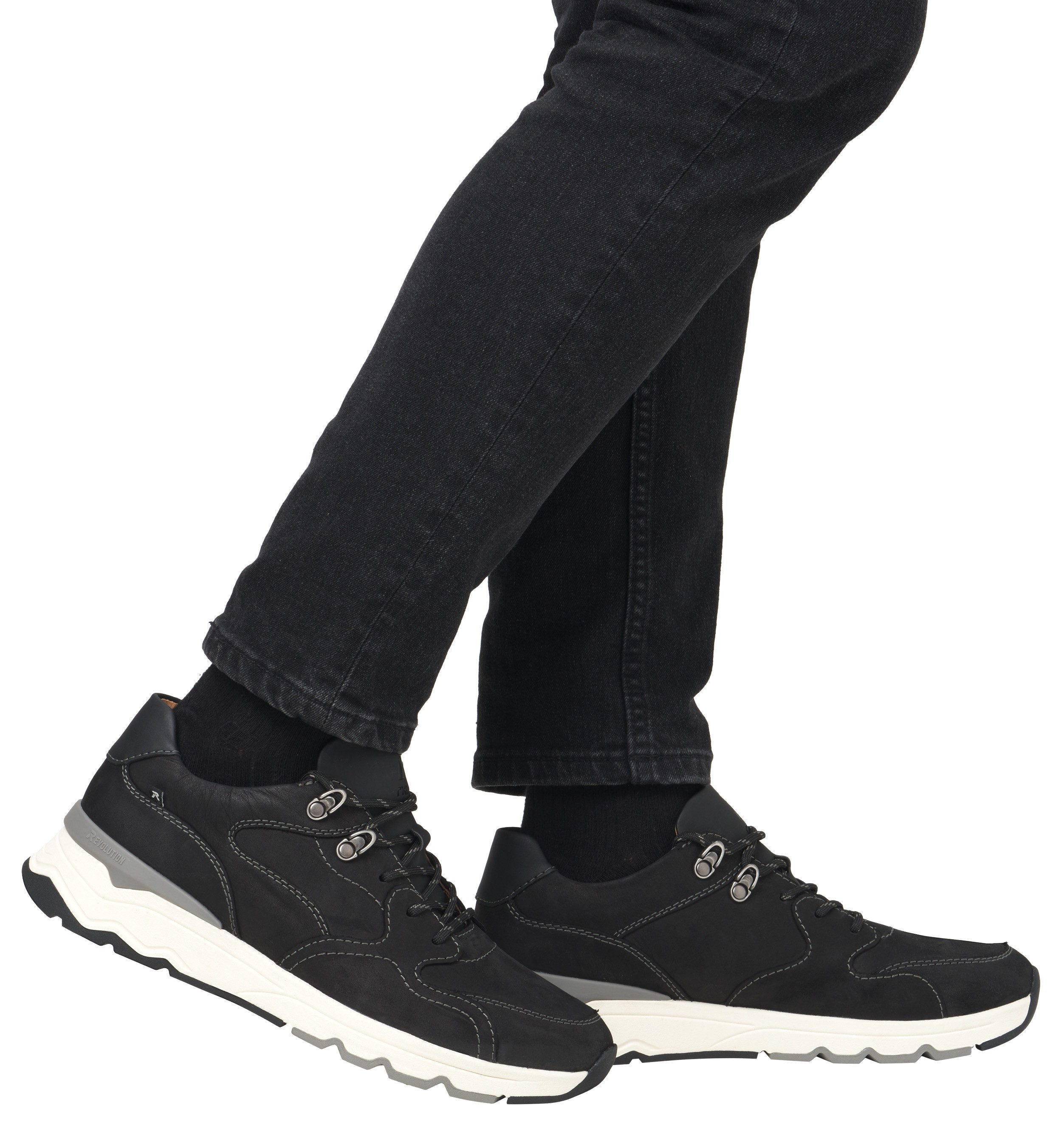 Rieker EVOLUTION Sneakers , vrijetijdsschoen, outdoorschoen, veterschoen met zachte inlegzool