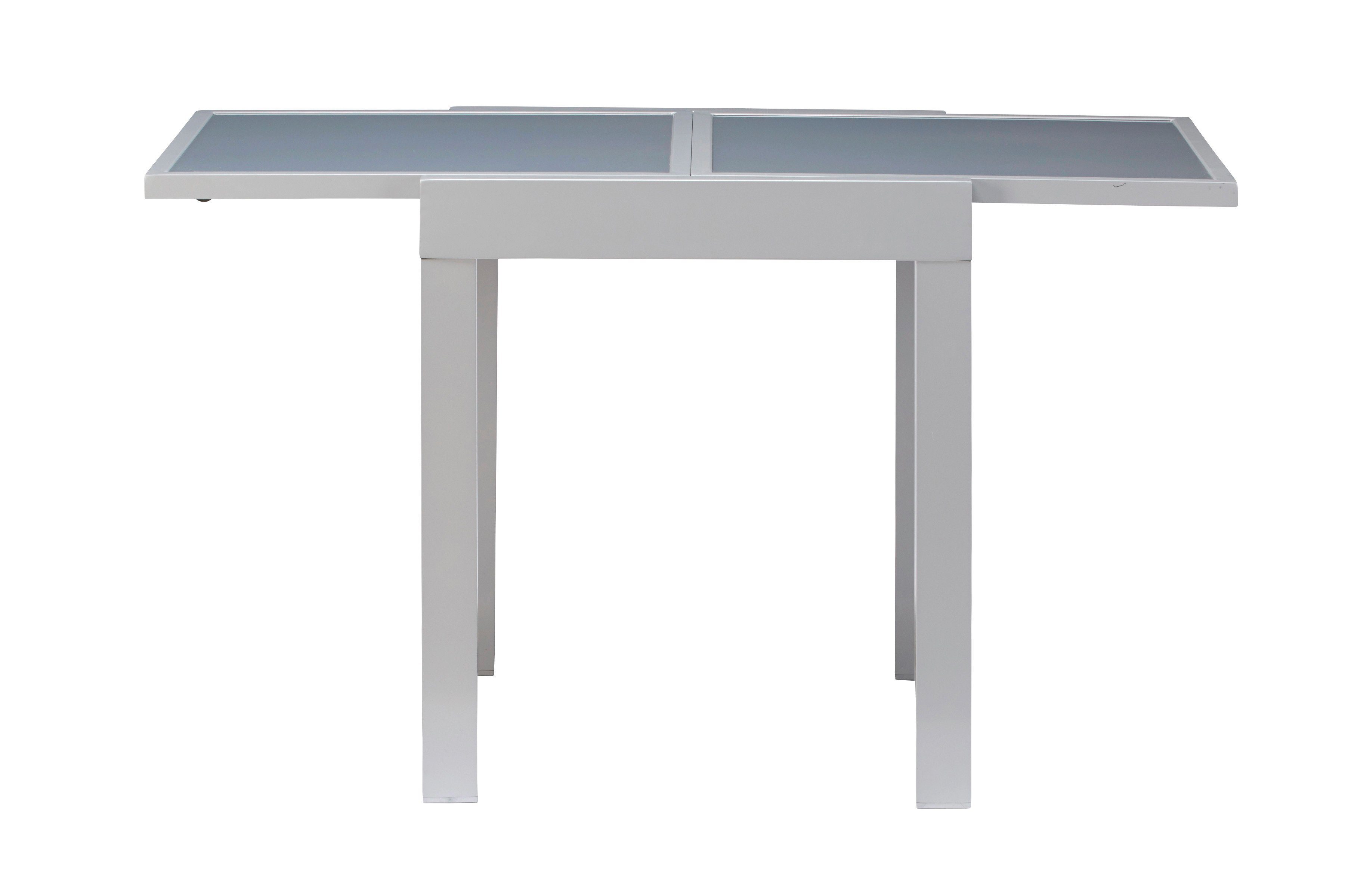 MERXX Tuintafel Lima 65x65-130 cm, uittrekbaar