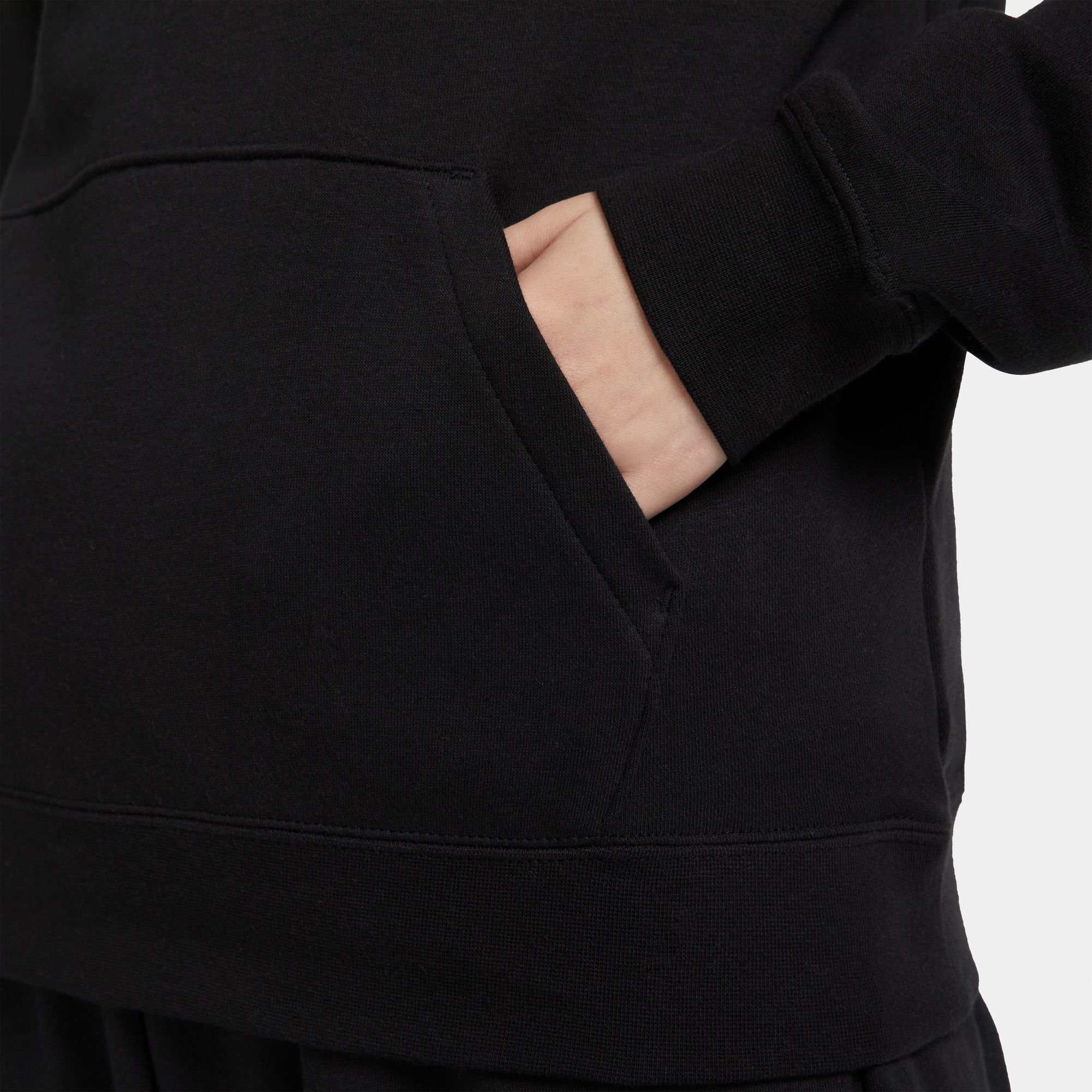 Nike Sportswear Hoodie Club Fleece Women's Funnel Hoodie Dames hoodie van zacht fleece materiaal
