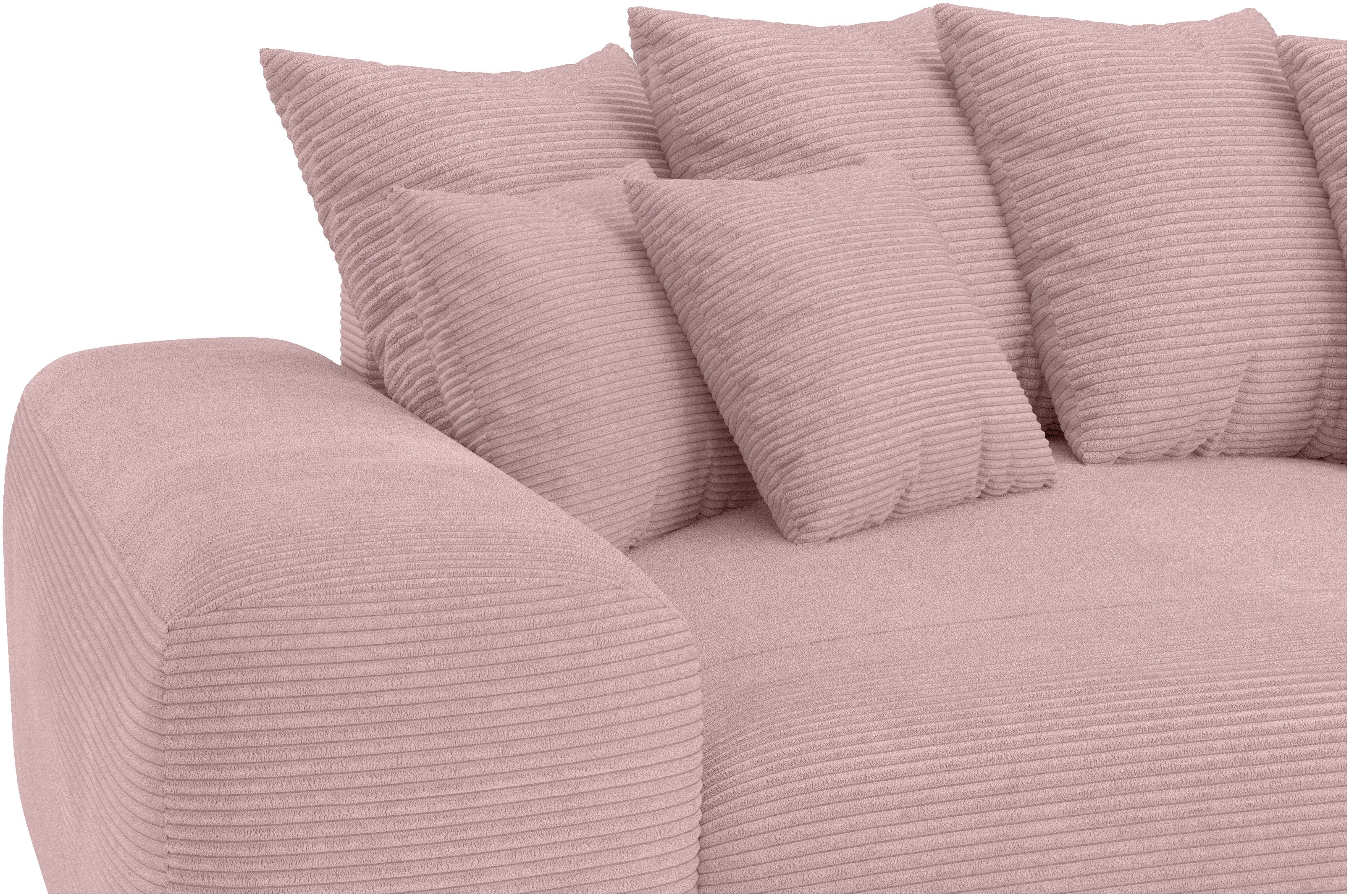 Mr. Couch Hoekbank Sundance, L-vorm Permanente slaper met bed, bedbox, tot 140 kg belastbaar