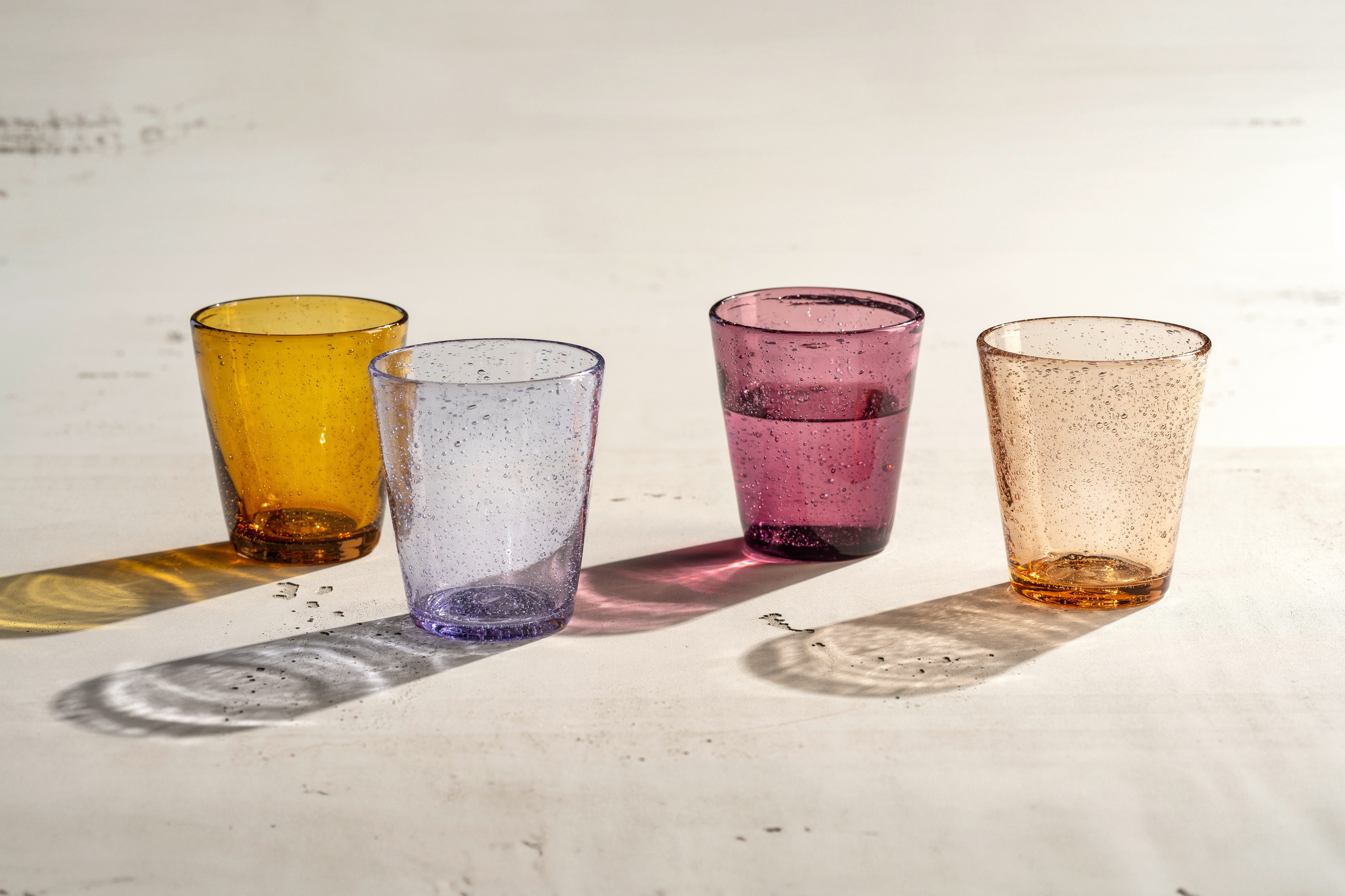 LEONARDO Glazenset Drinkglas BURANO, 330 ml, 4-stuks set (set)