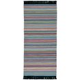 biederlack loper stripe tapijtloper, modern streepdessin, met franje, wasbaar multicolor