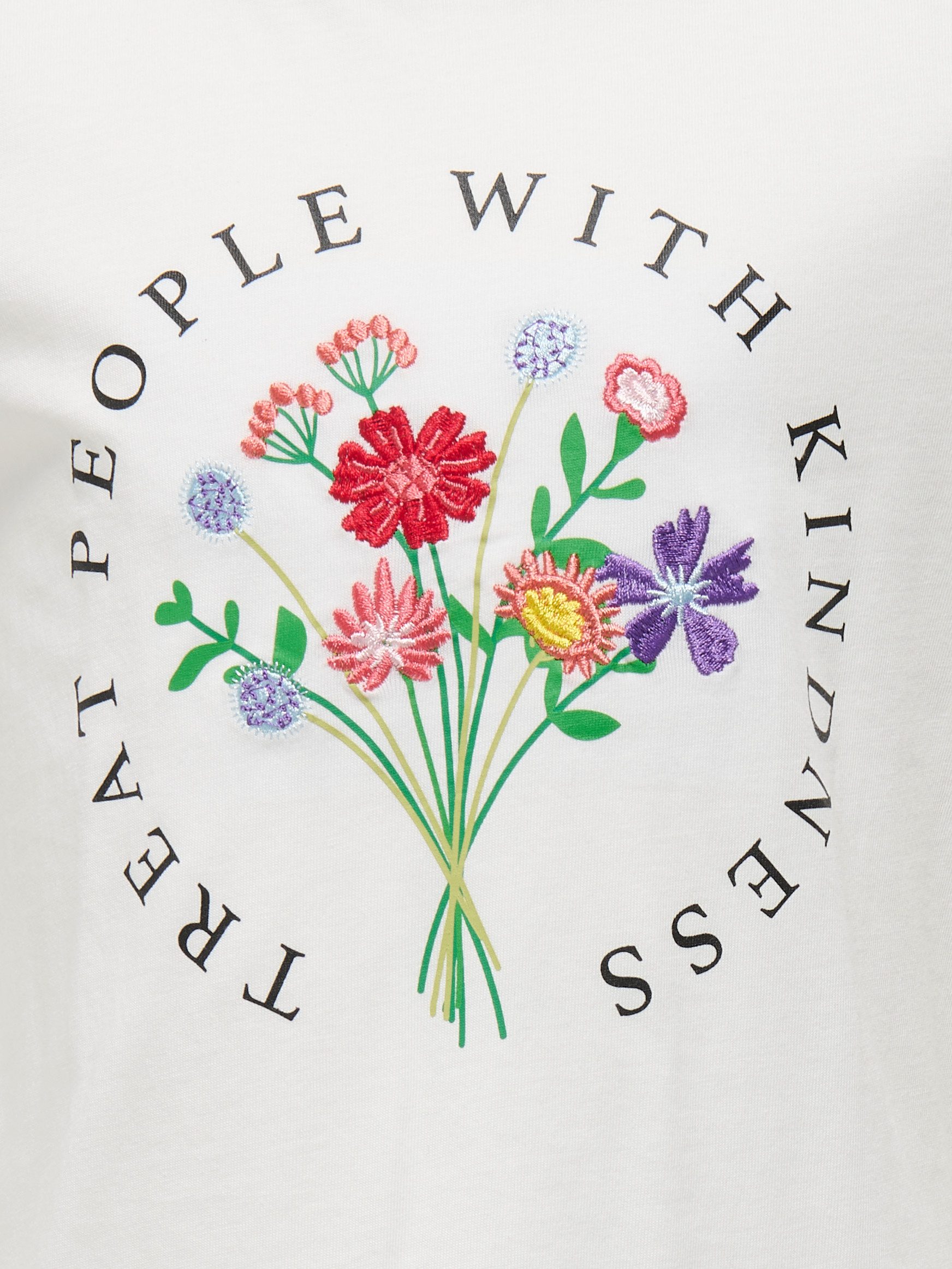 KIDS ONLY Shirt met korte mouwen KOGEMMA REG S/S FLOWER TOP BOX JRS