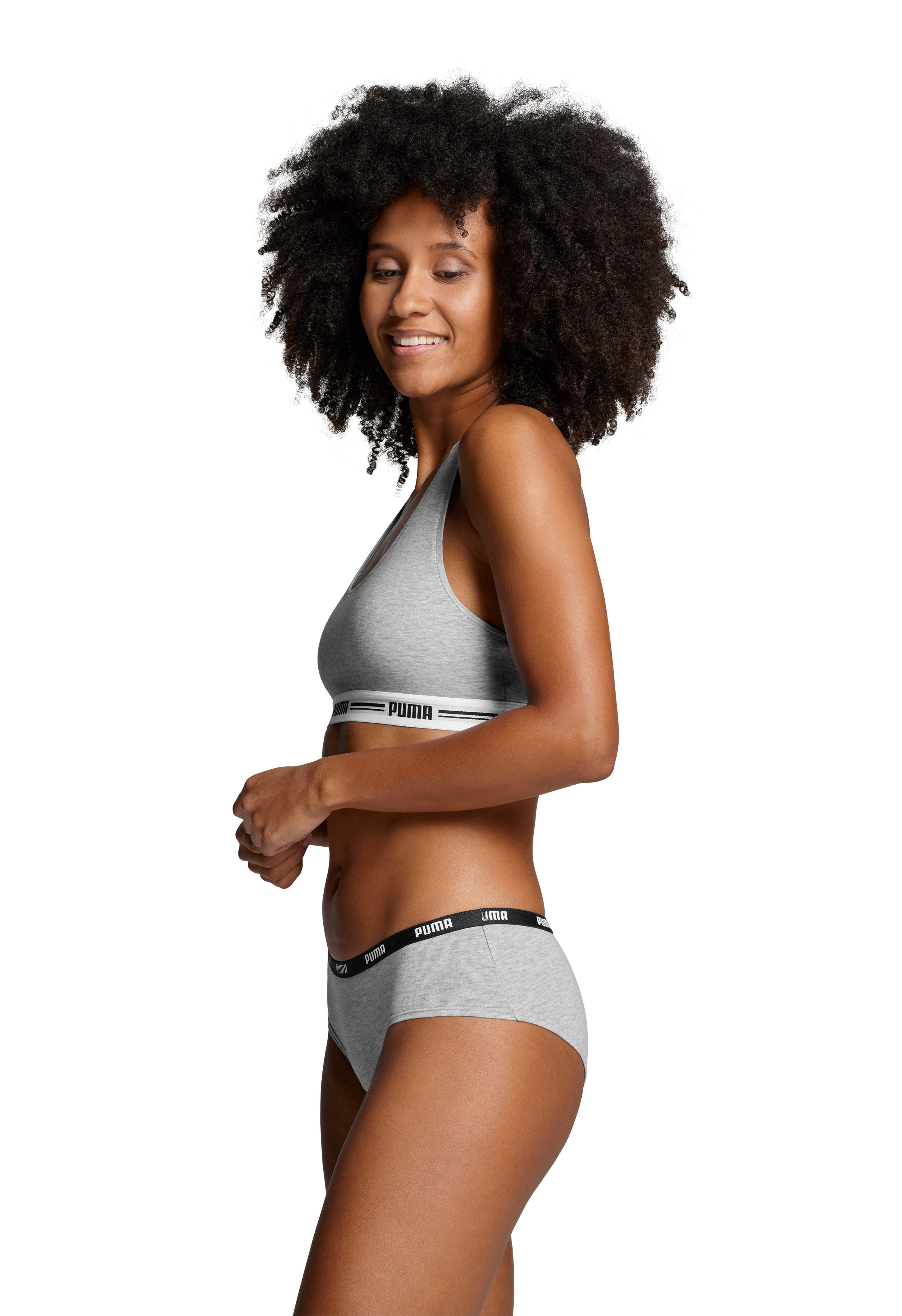 PUMA Hipster PUMA WOMEN HIPSTER 2P Met elastische logoband (Set van 2)