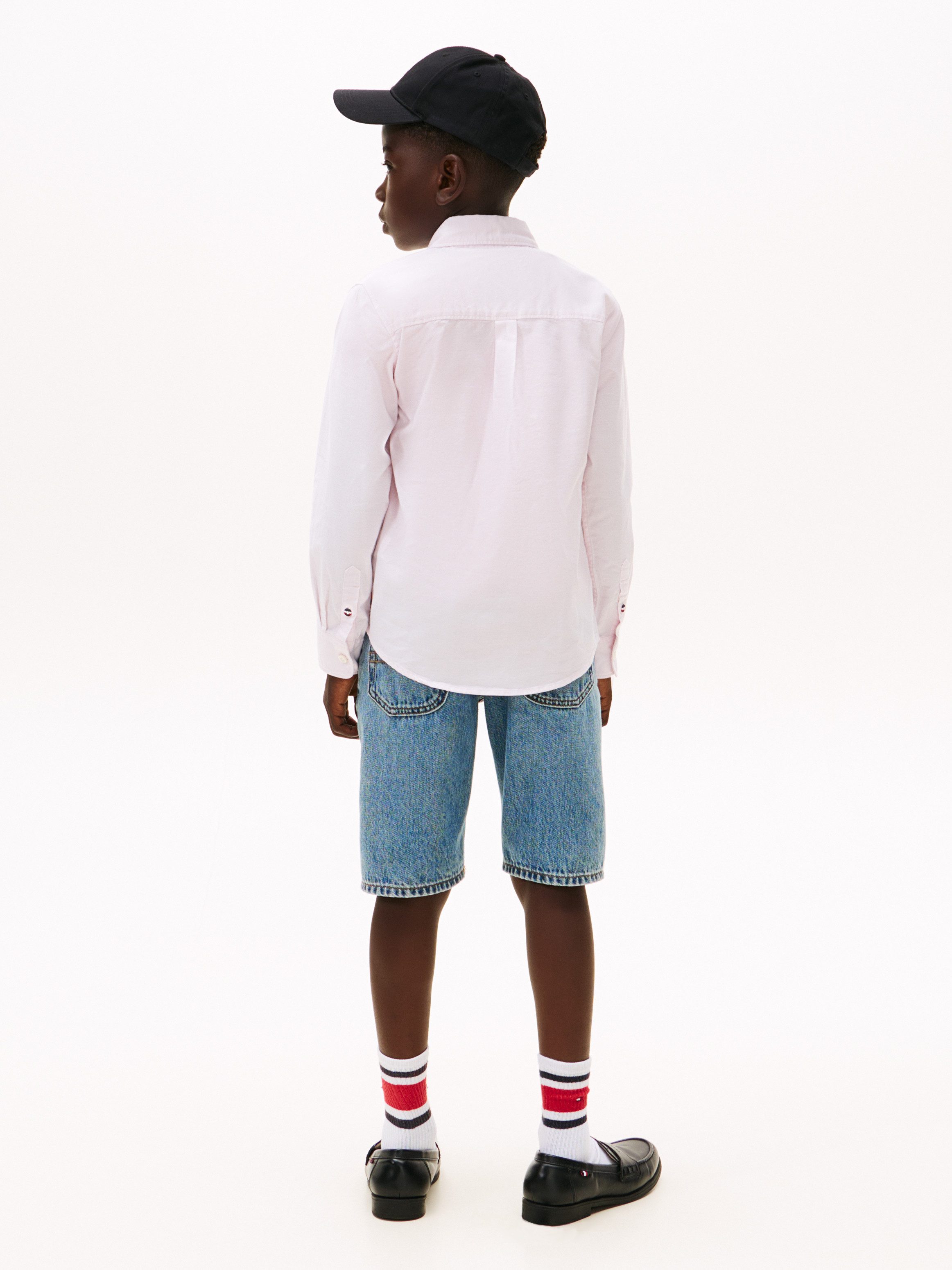 Tommy Hilfiger Overhemd met lange mouwen FLAG OXFORD SHIRT LS