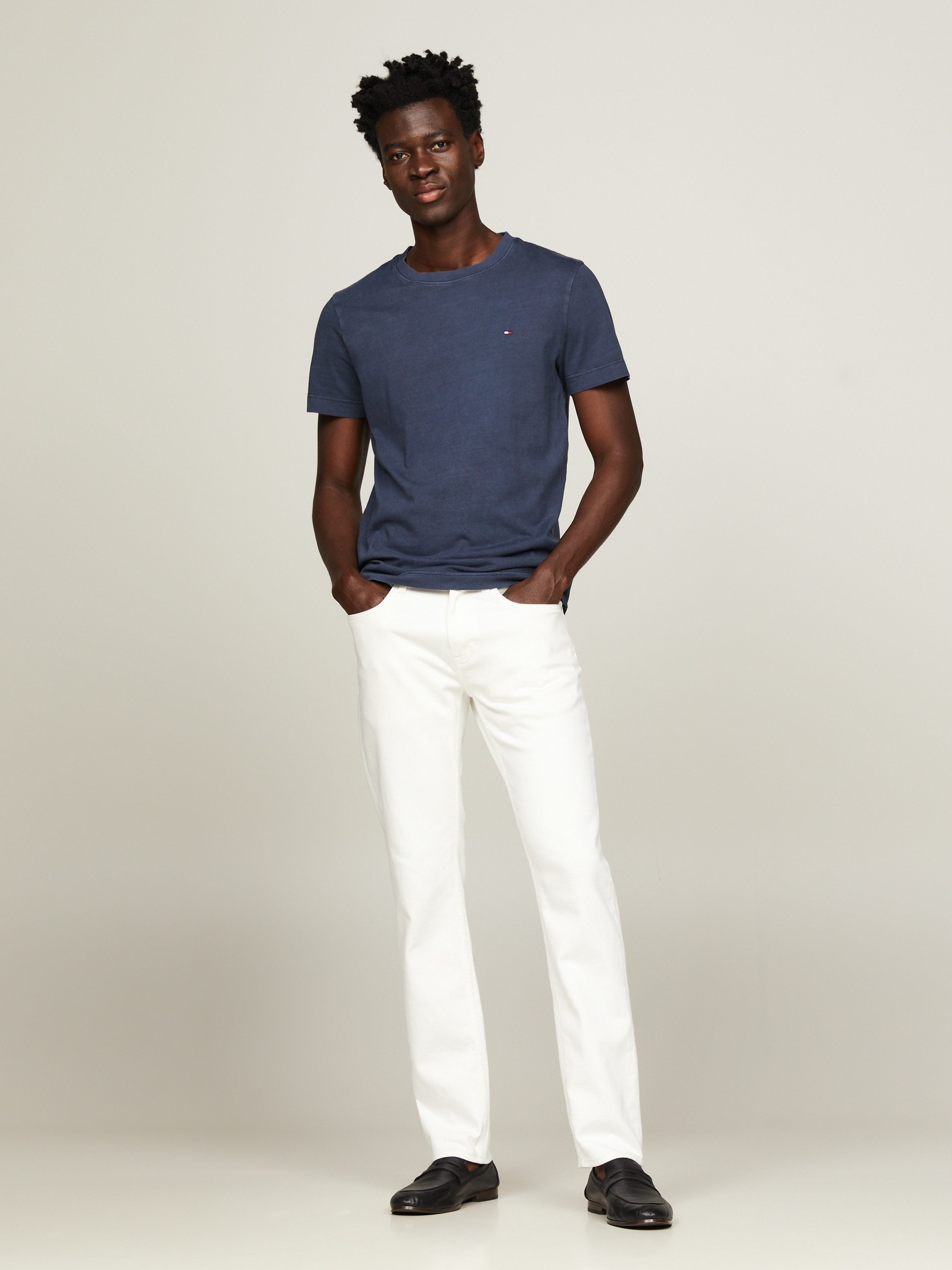 Tommy Hilfiger T-shirt GARMENT DYE CHEST FLAG TEE