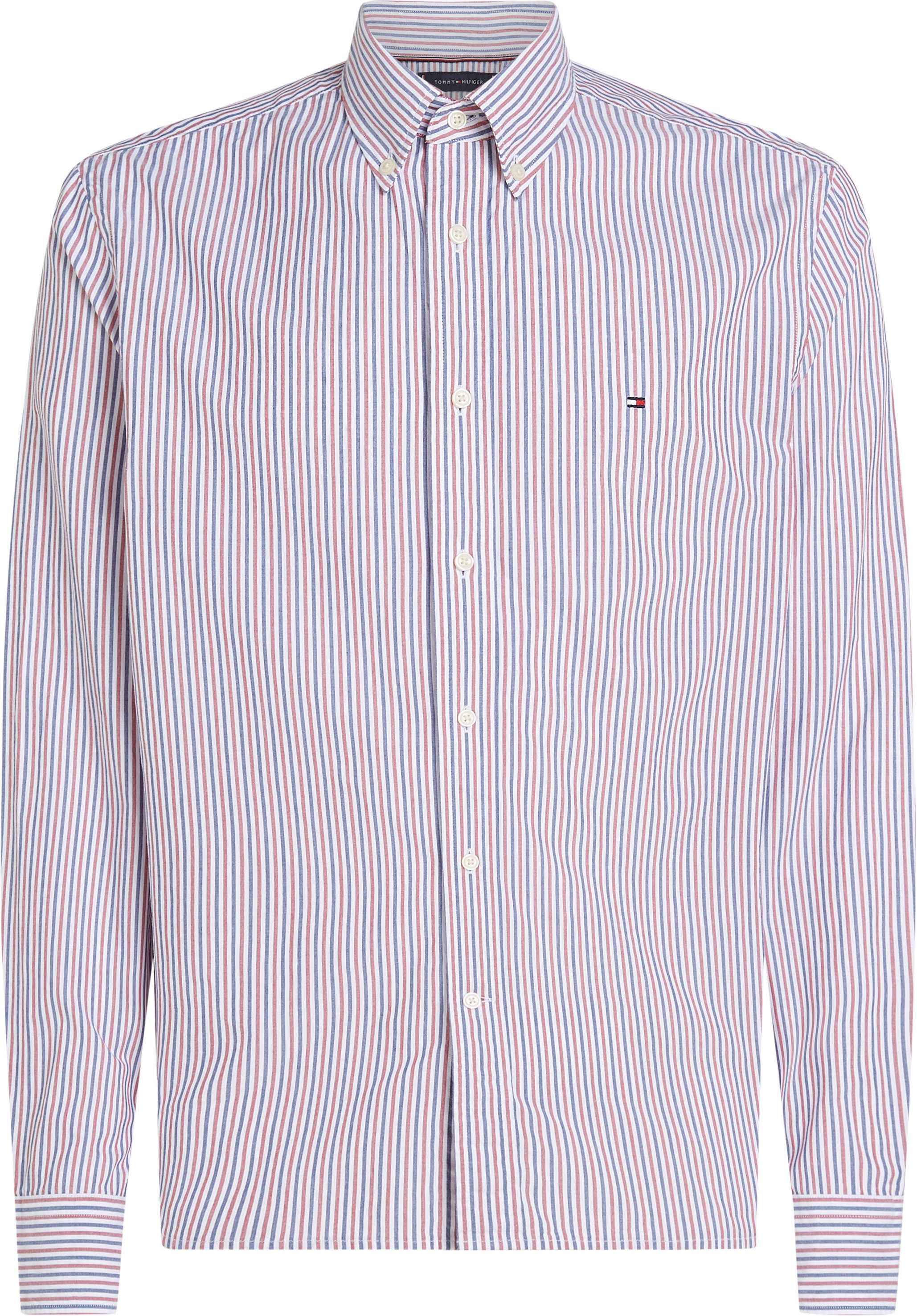 Tommy Hilfiger Overhemd met lange mouwen FLEX POPLIN CLASSIC STP RF SHIRT