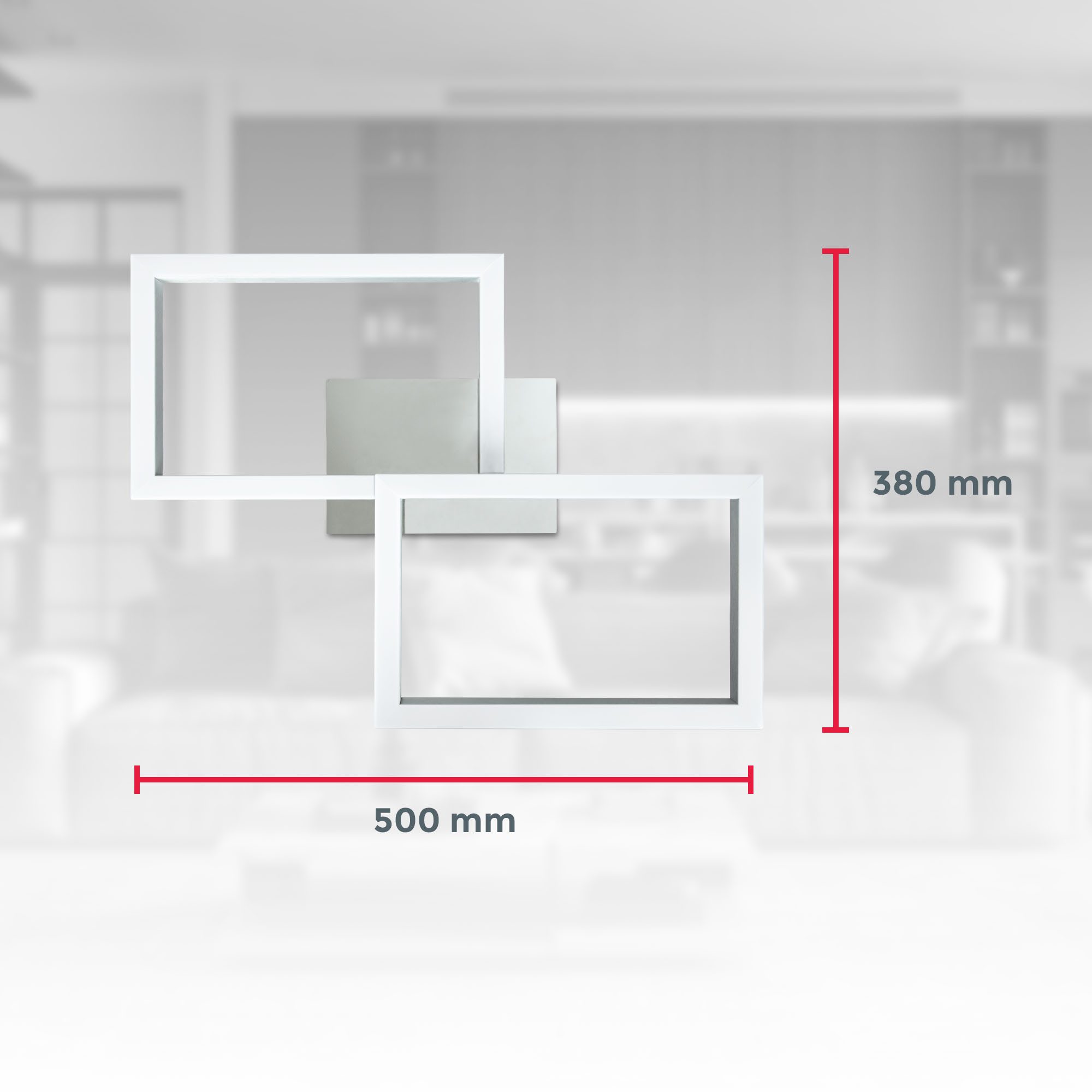 B.K.Licht Led-plafondlamp Slimme LED plafondlamp, met kleurverandering, lichteffecten (1 stuk)