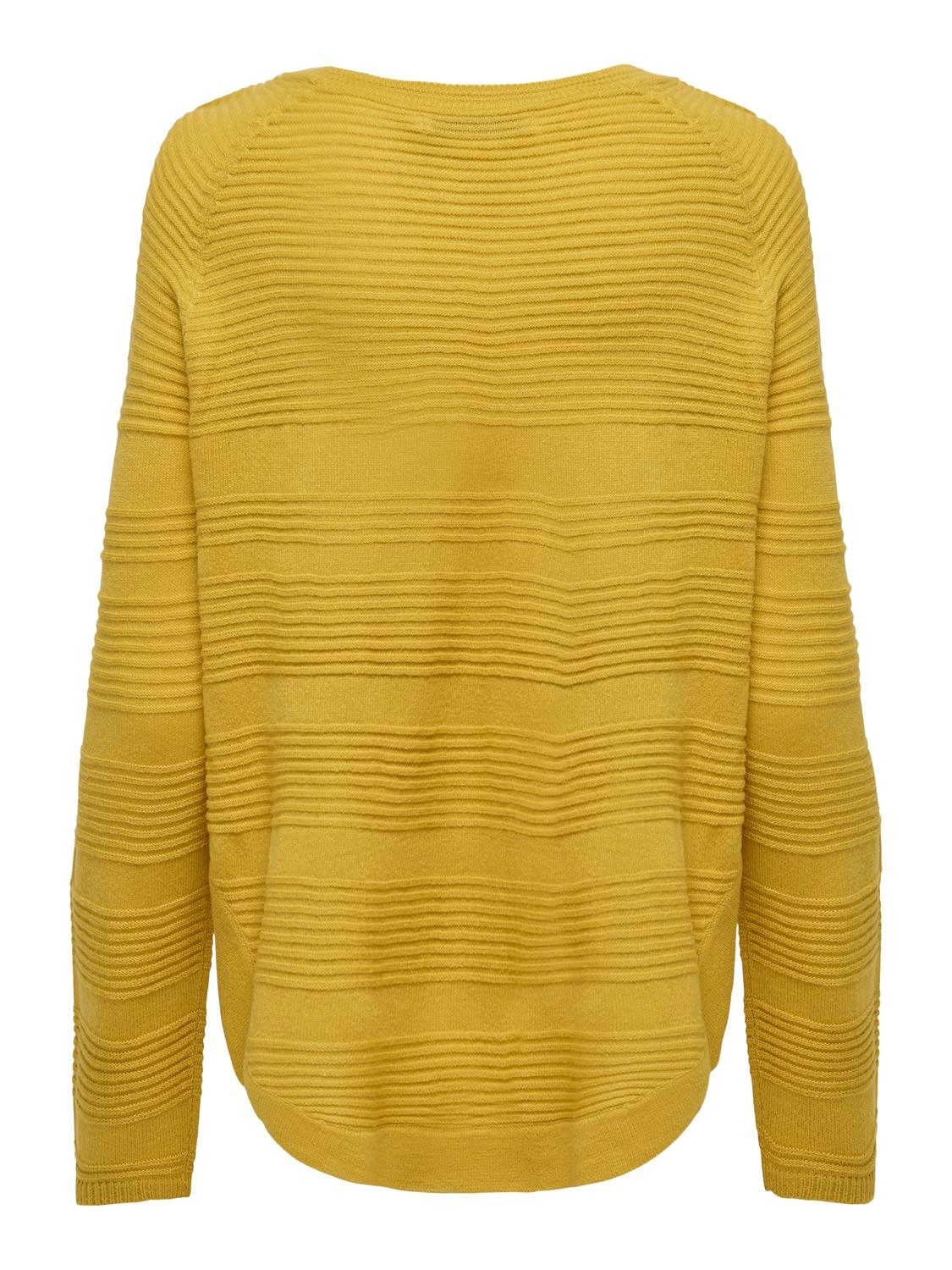 Only Trui met ronde hals ONLCAVIAR L/S PULLOVER KNT