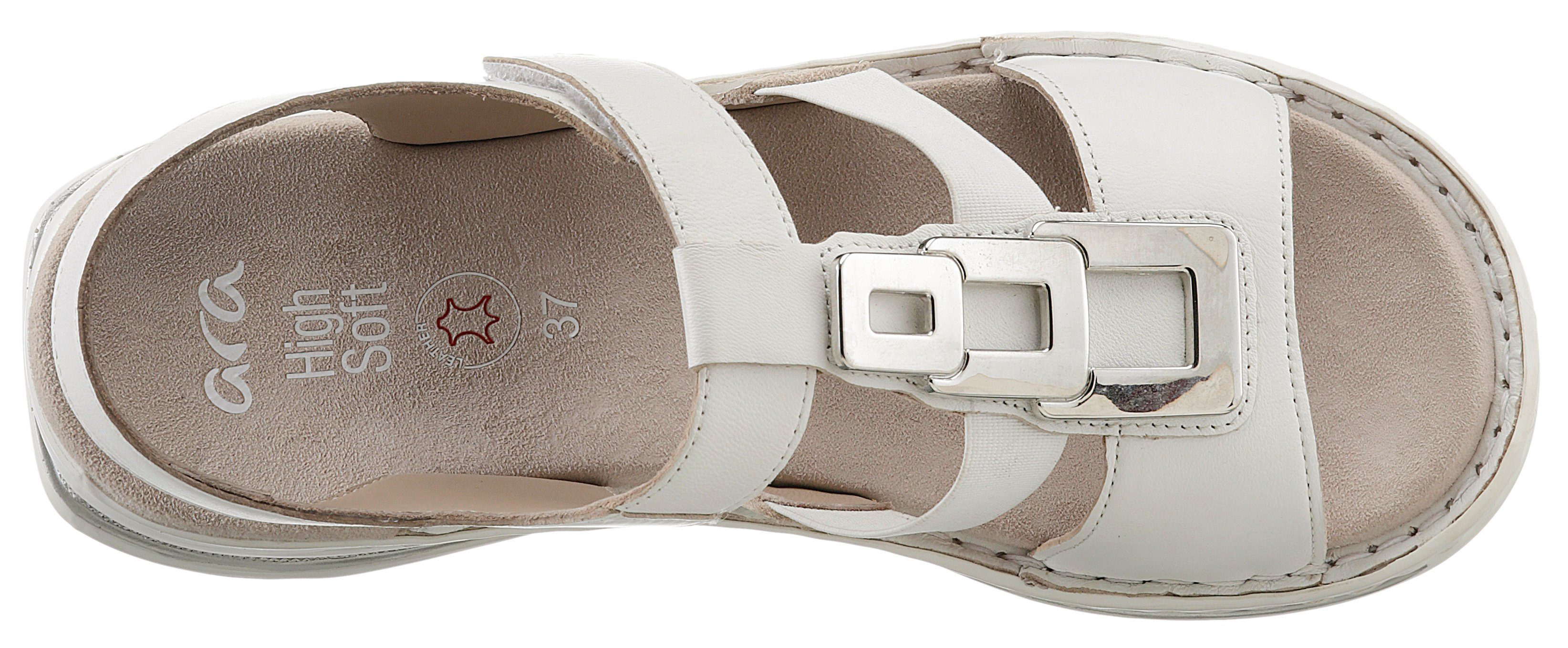 Ara Sleehaksandaaltjes TAMPA , zomerschoen, sandaal, sleehak, met sier-element, g-breedte