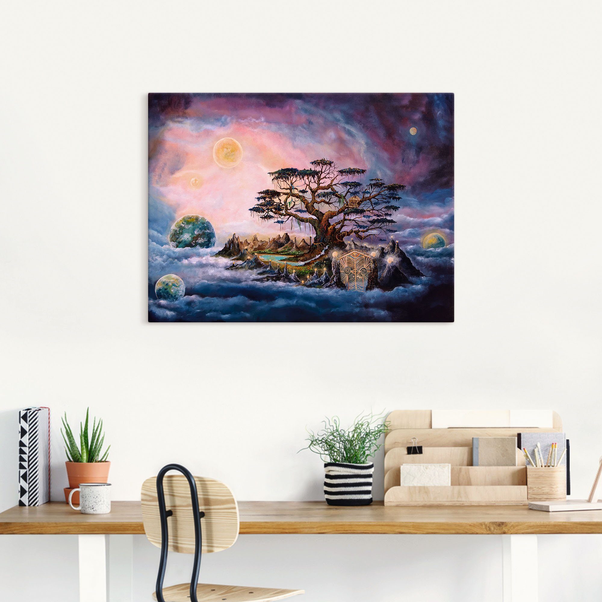Artland Artprint De wereldwachters als artprint op linnen, poster in verschillende formaten maten