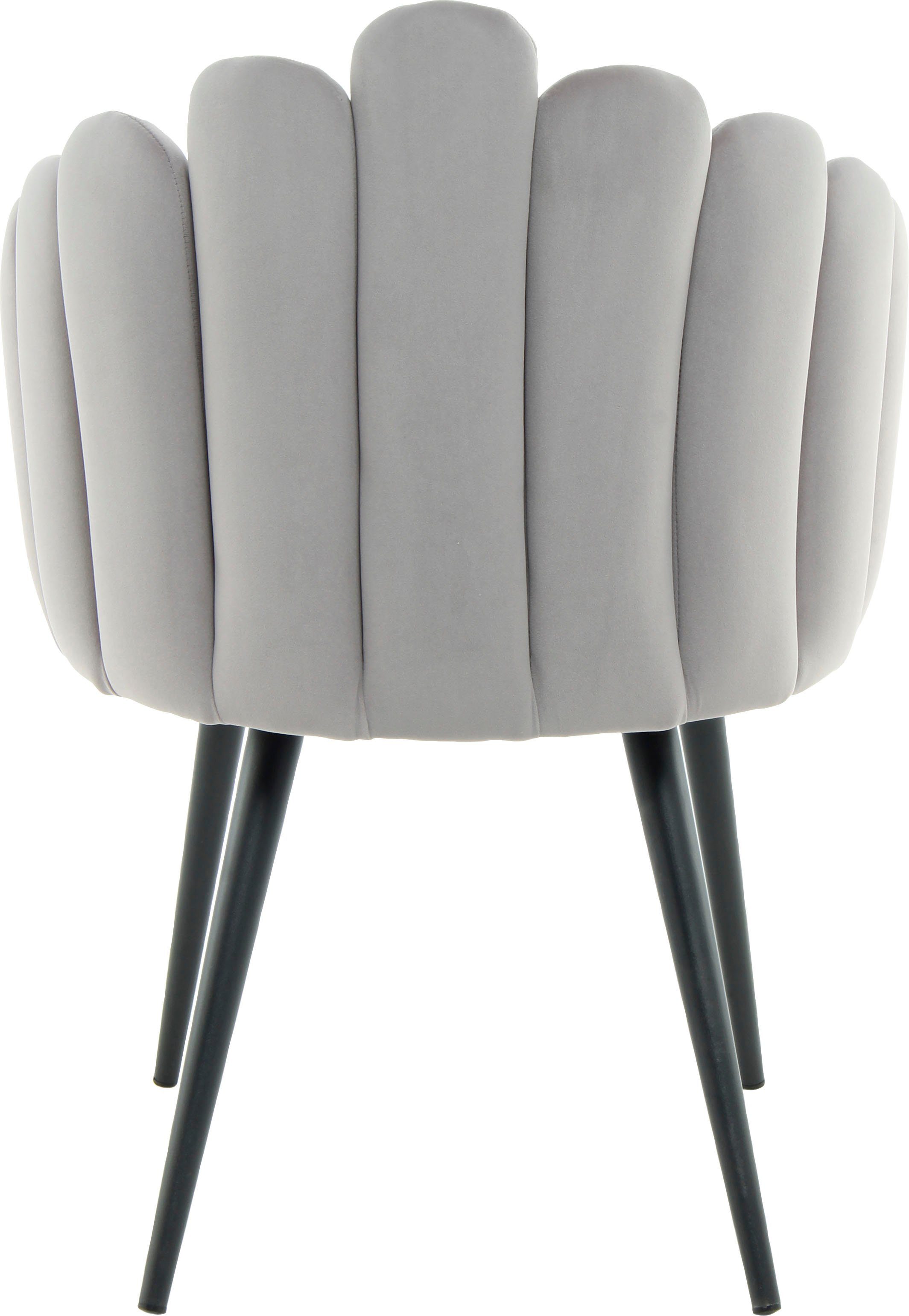 Kayoom Stoel Jeane 625, met fluweelzachte bekleding, comfortabel en gezellig fluweelzachte bekleding, modern, comfortabel en gezellig, met fluweelzachte bekleding (1 stuk)
