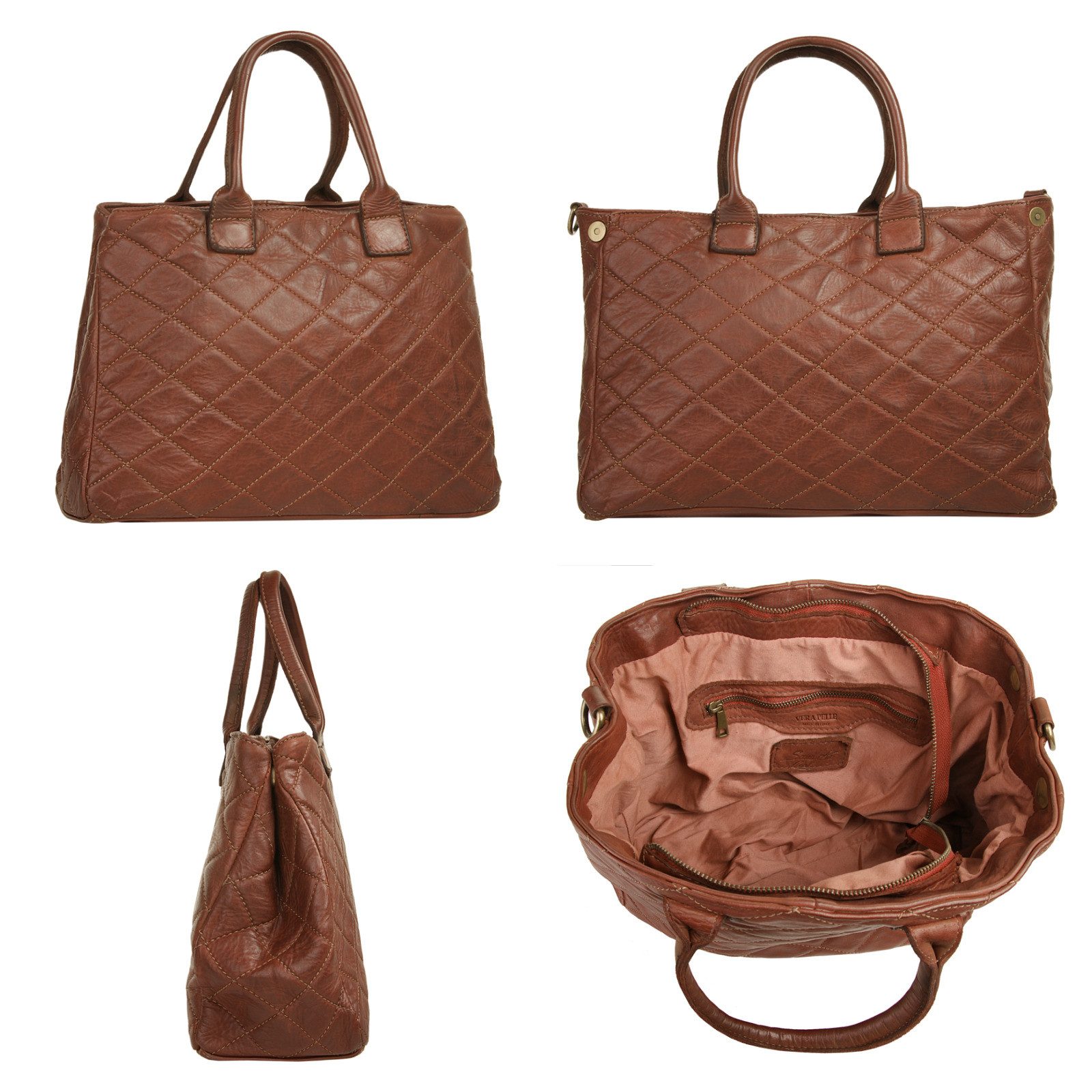 Samantha Look Tas echt leer, made in italy