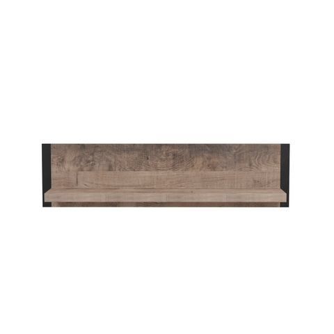 Home affaire Wandrek Edingburgh Tweekleurige hout-look, rek voor wandmontage, breedte ca. 110 cm (1 