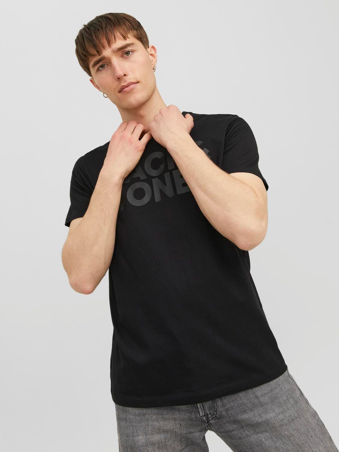 Jack & Jones Shirt met ronde hals JJECORP LOGO TEE SS