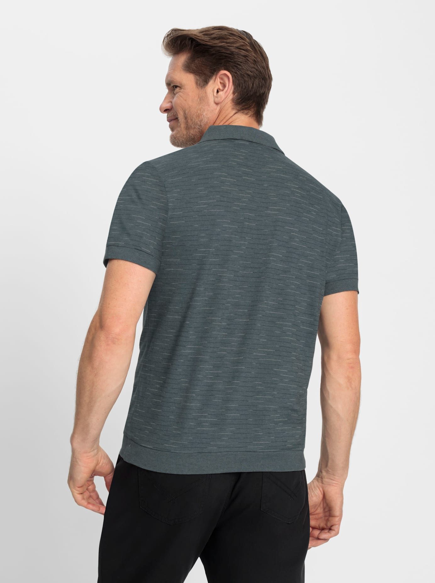Marco Donati Poloshirt met korte mouwen (1-delig)