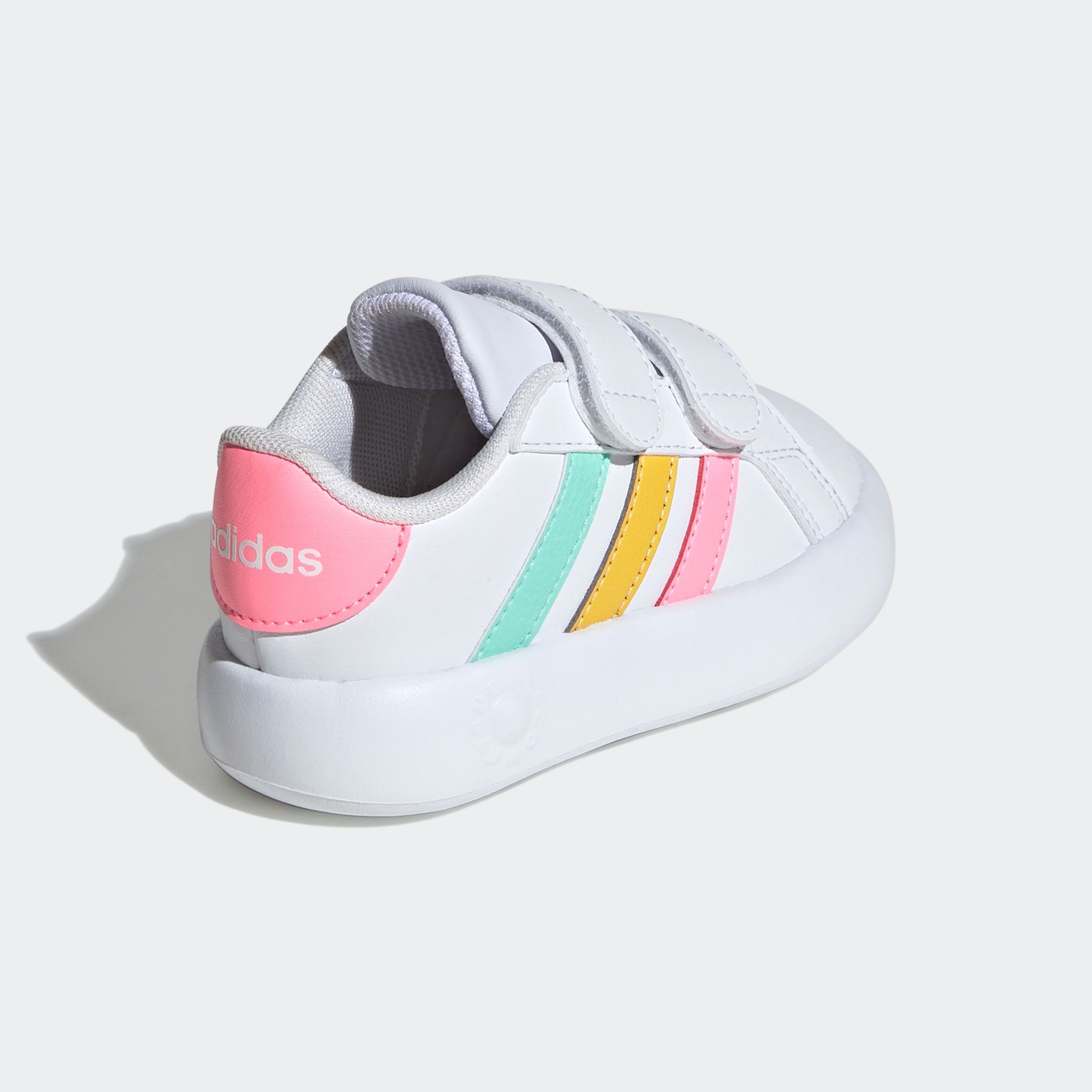 adidas Sportswear Klittenbandschoenen GRAND COURT 2.0 KIDS Design geïnspireerd op de adidas Superstar, voor kinderen