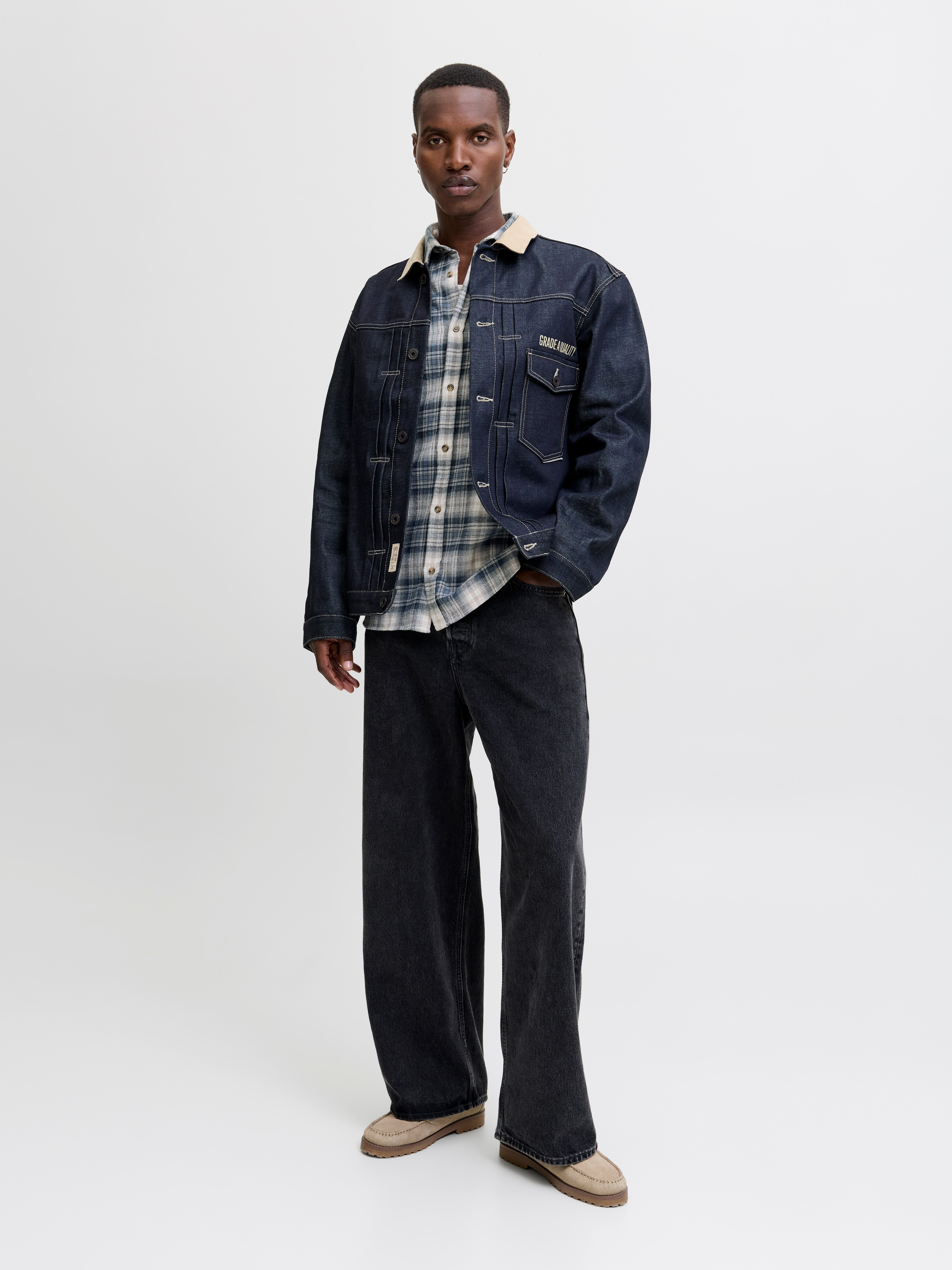 Jack & Jones Overhemd met lange mouwen JJJOSHUA CHECK SHIRT LS