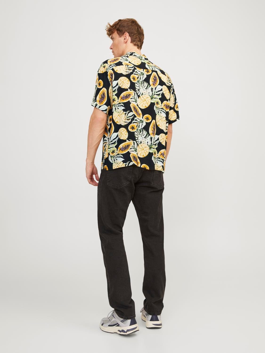 Jack & Jones Hawaï-overhemd JORLUKE TAMPA AOP SHIRT SS SN